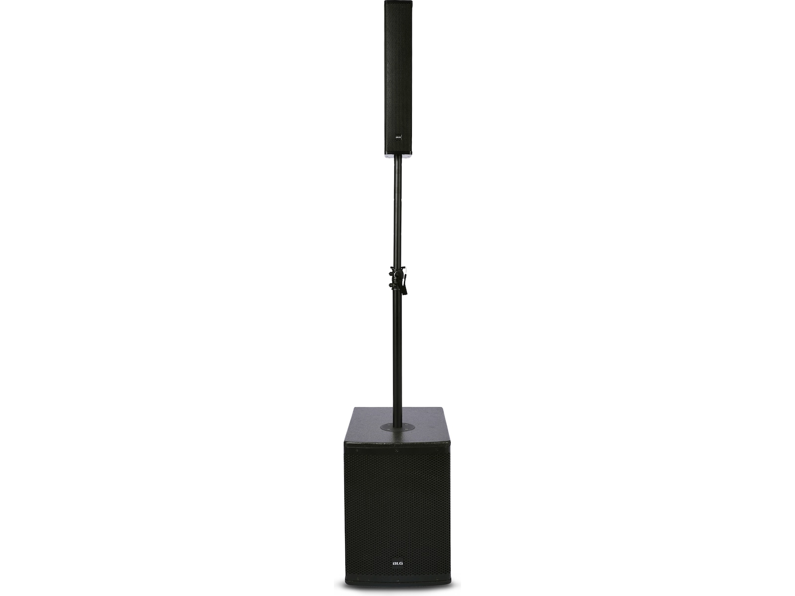 BLG Bluetooth PA-system 400W 2-vejs 10" Sub DSP 125dB Højttalere