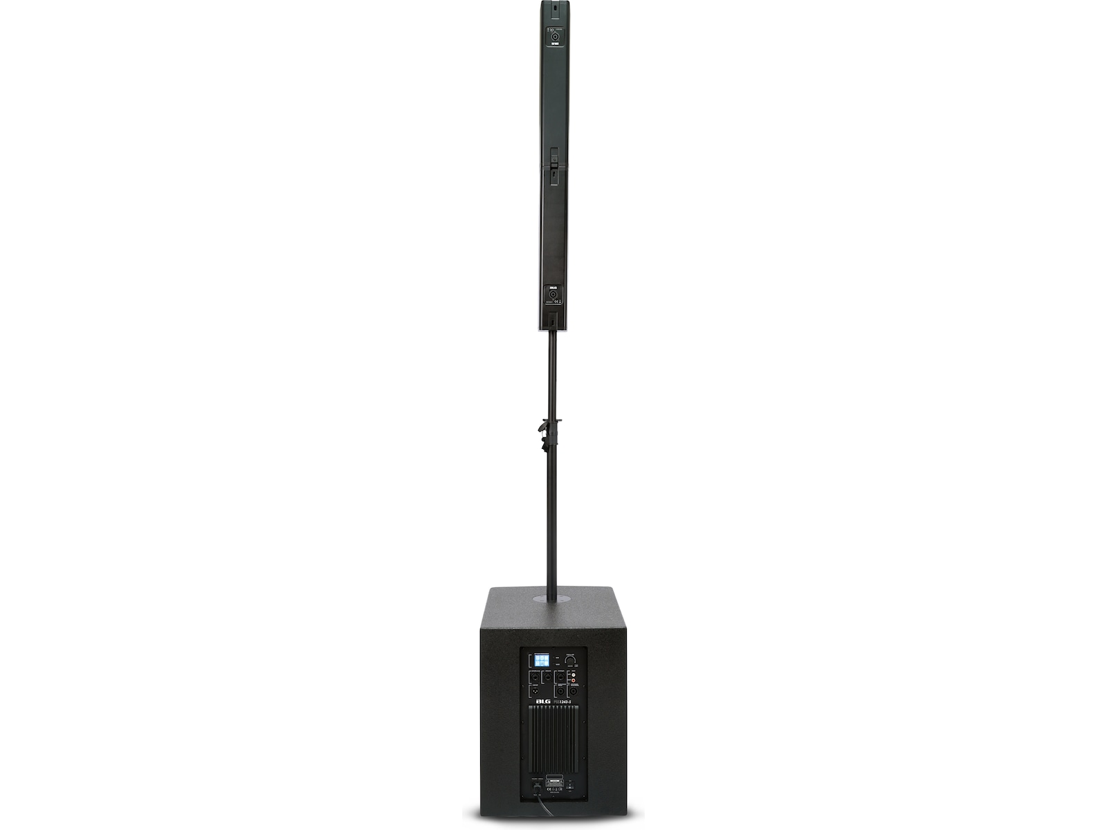 BLG PSS1243-S 2-Way Active PA-system, 12" Sub, Bluetooth 5.3 Højttalere