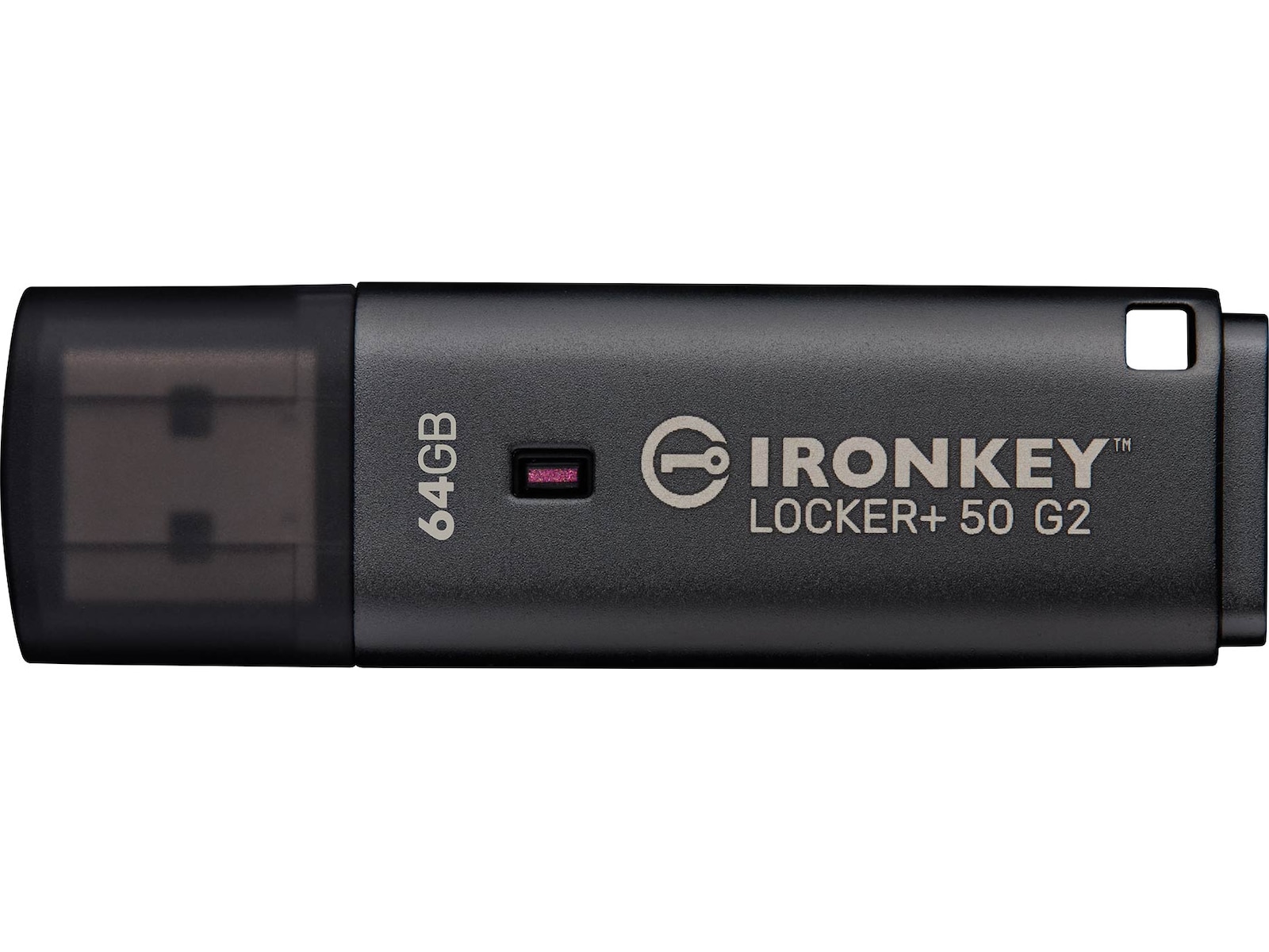 Kingston IronKey Locker+ 50 G2 64GB USB-nøgle USB-Hukommelse