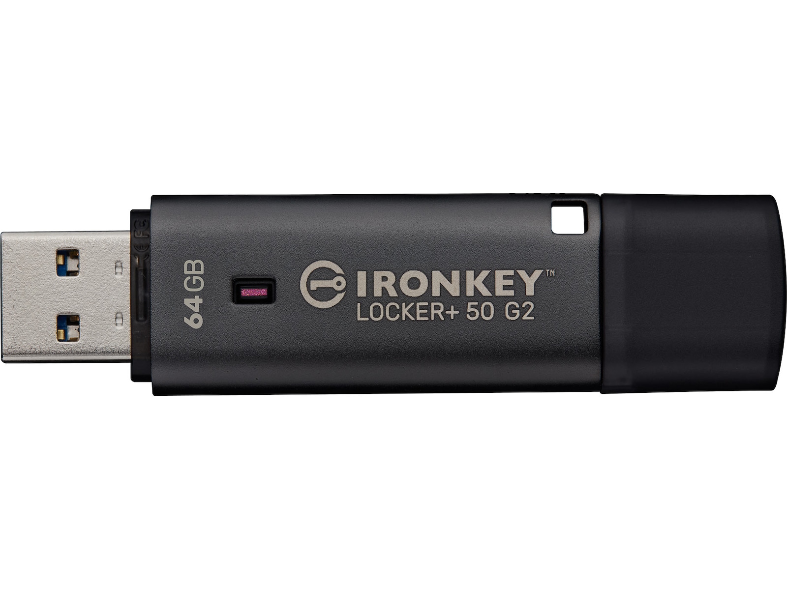 Kingston IronKey Locker+ 50 G2 64GB USB-nøgle USB-Hukommelse