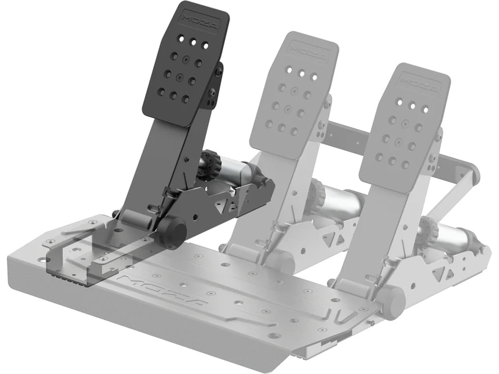 MOZA SR-P2 Clutch Pedal Rat og pedaler