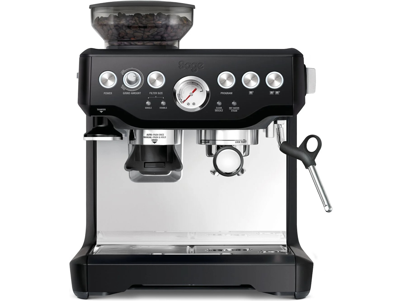 Sage the Barista Express espressomaskine (sort trøffel) Espressomaskiner