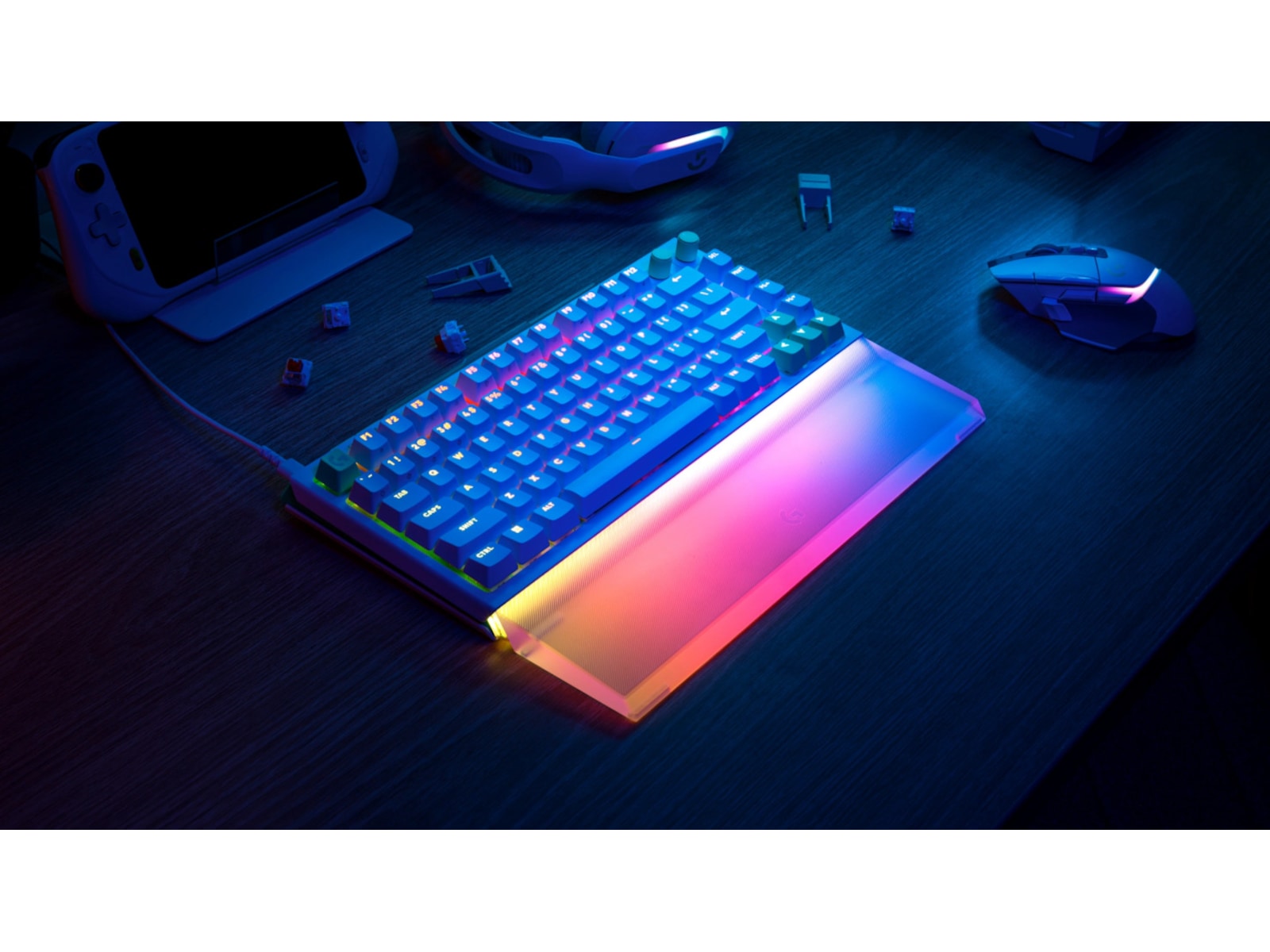 Logitech G512 X 75 håndledsstøtte Tilbehør til gaming tastatur og mus