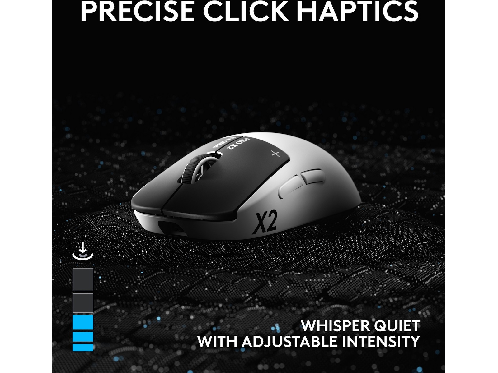 Logitech PRO X 2 SUPERSTRIKE trådløs gamingmus Bundle Gamingmus