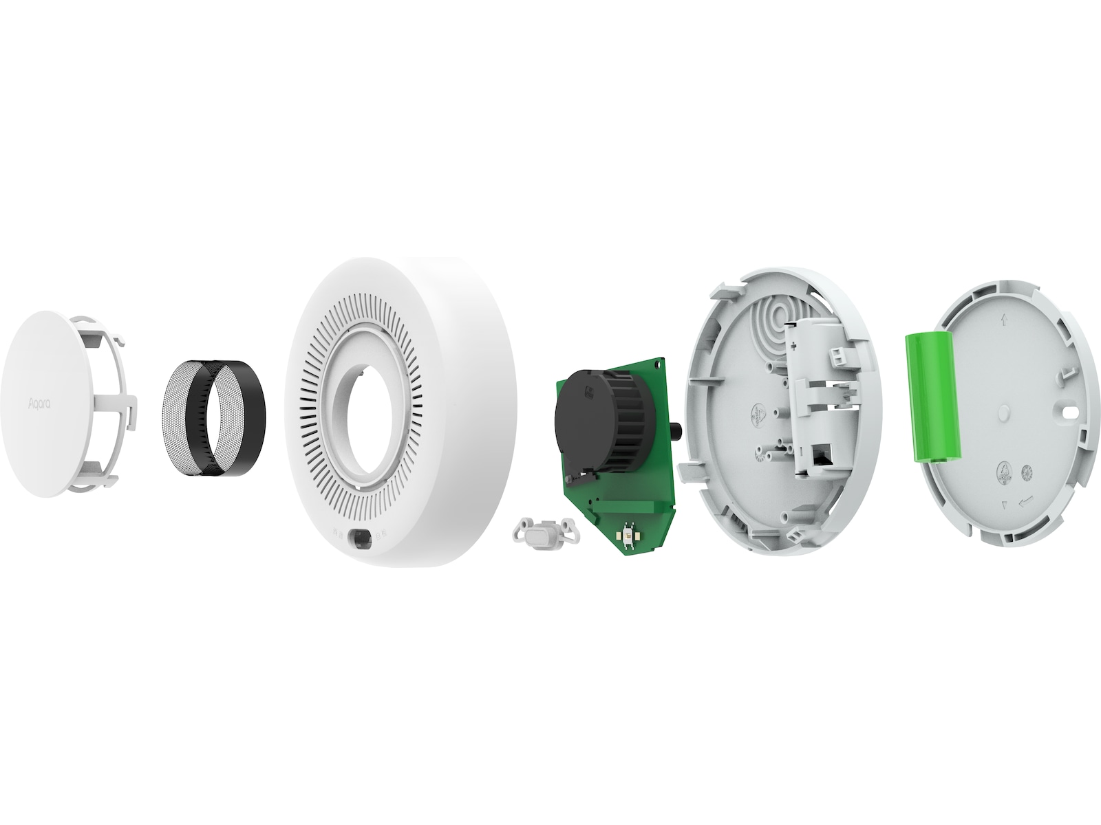 Aqara SD-S01D røgalarm 3-pack Røgalarmer