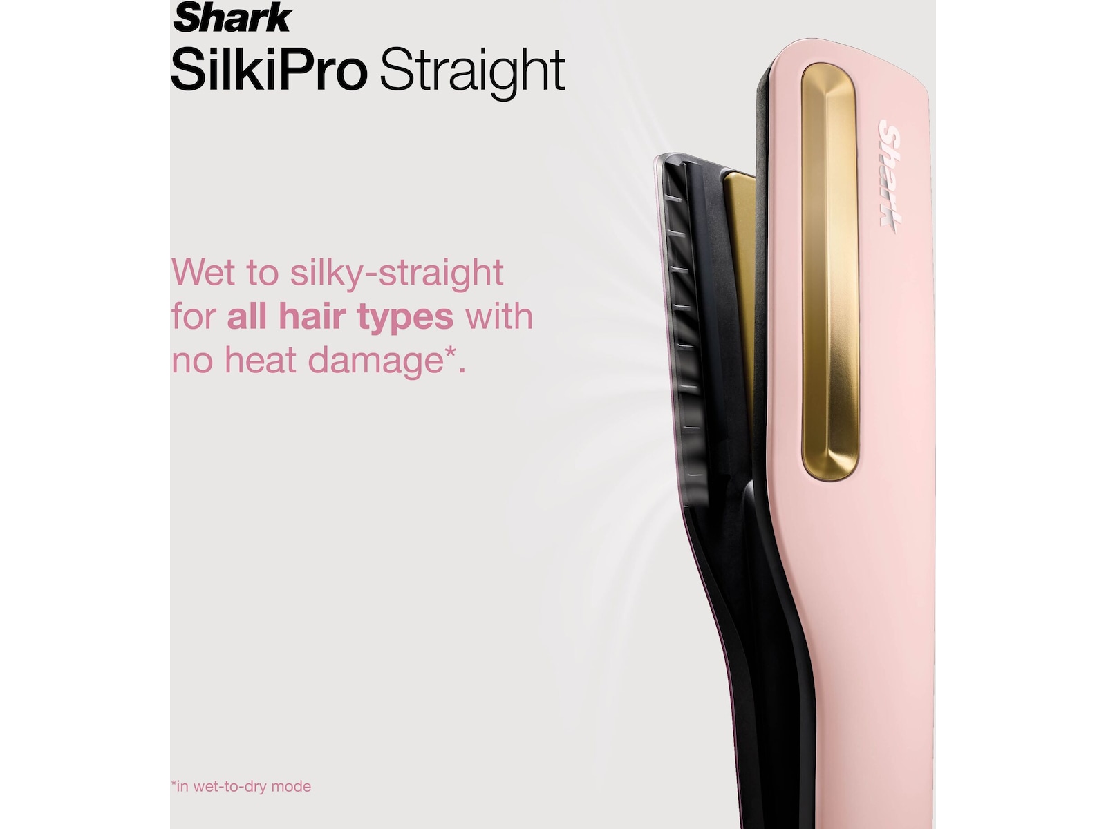 Shark HT401EUPK Silki Pro Straight rettetang (Pink) Hårpleje & styling