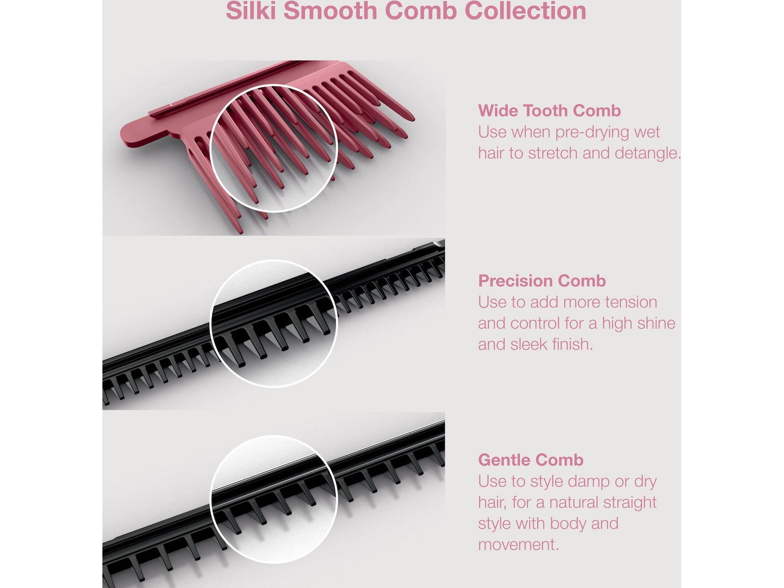 Shark HT401EUPK Silki Pro Straight rettetang (Pink) Hårpleje & styling