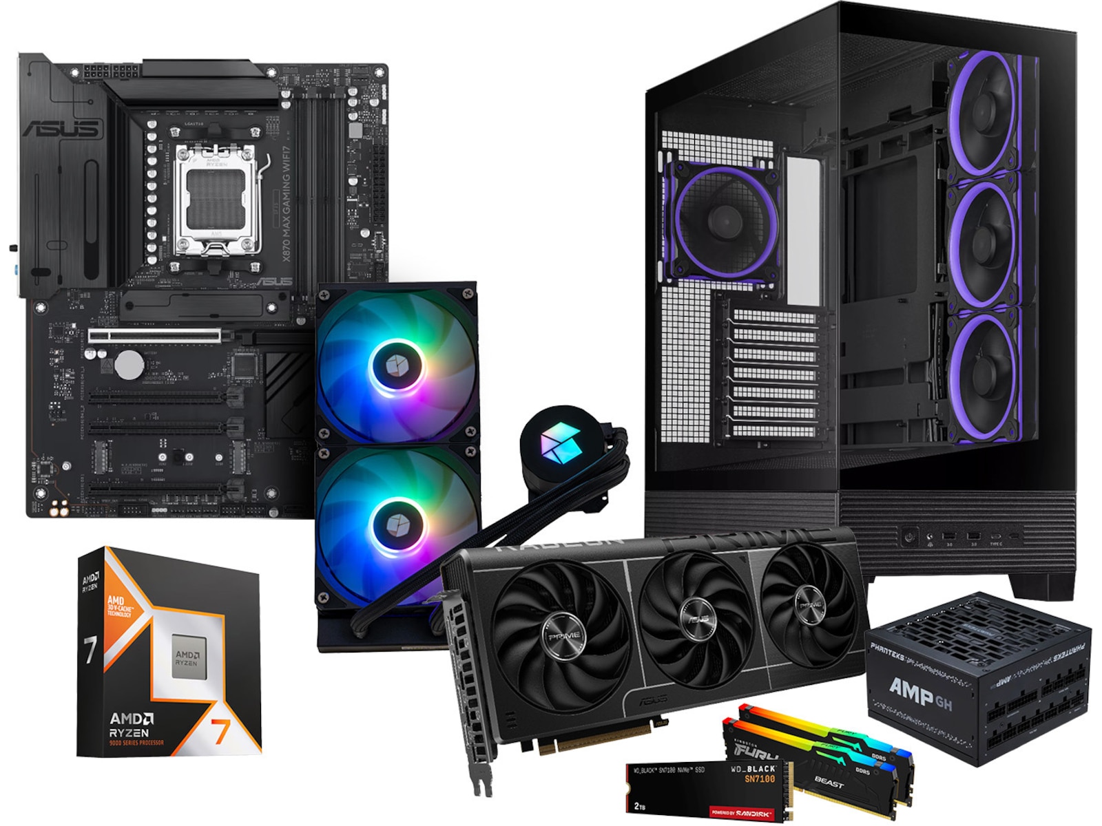 Komplett Build - AMD Charlie v2 Grafikkort