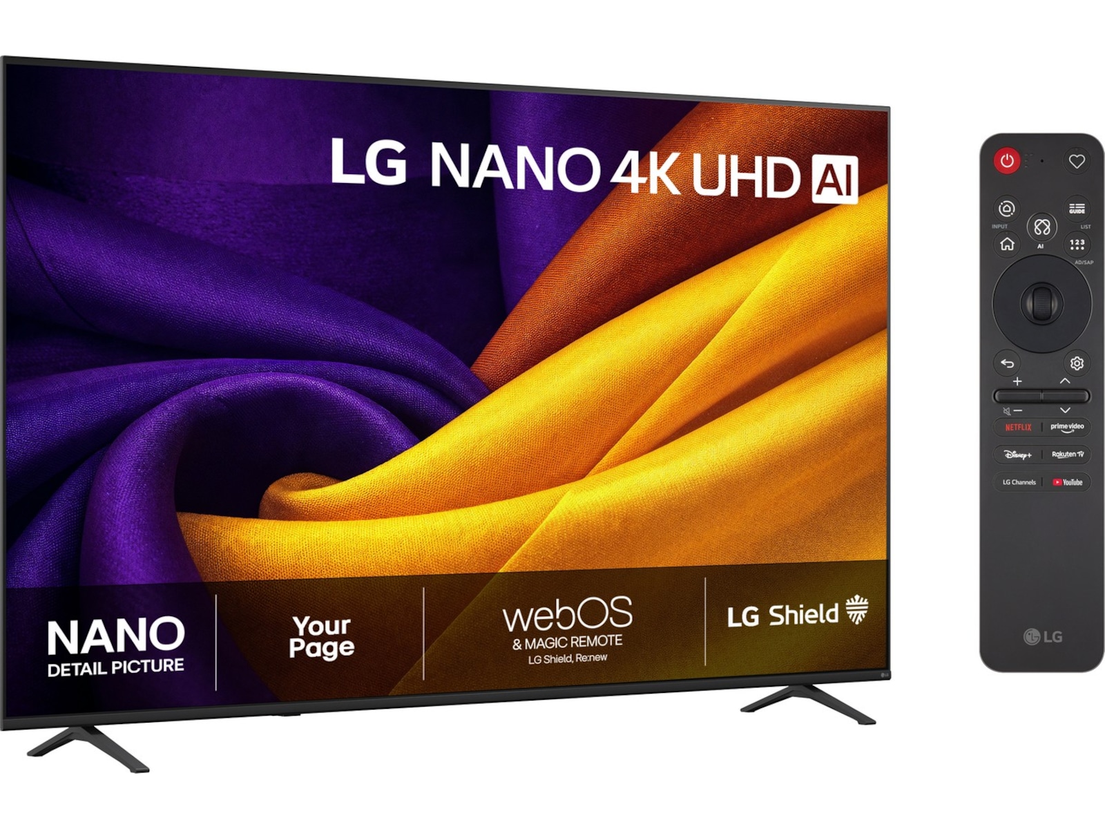 LG 85" NU90 Nano UHD Smart TV (2026) Over 80 tommer TV
