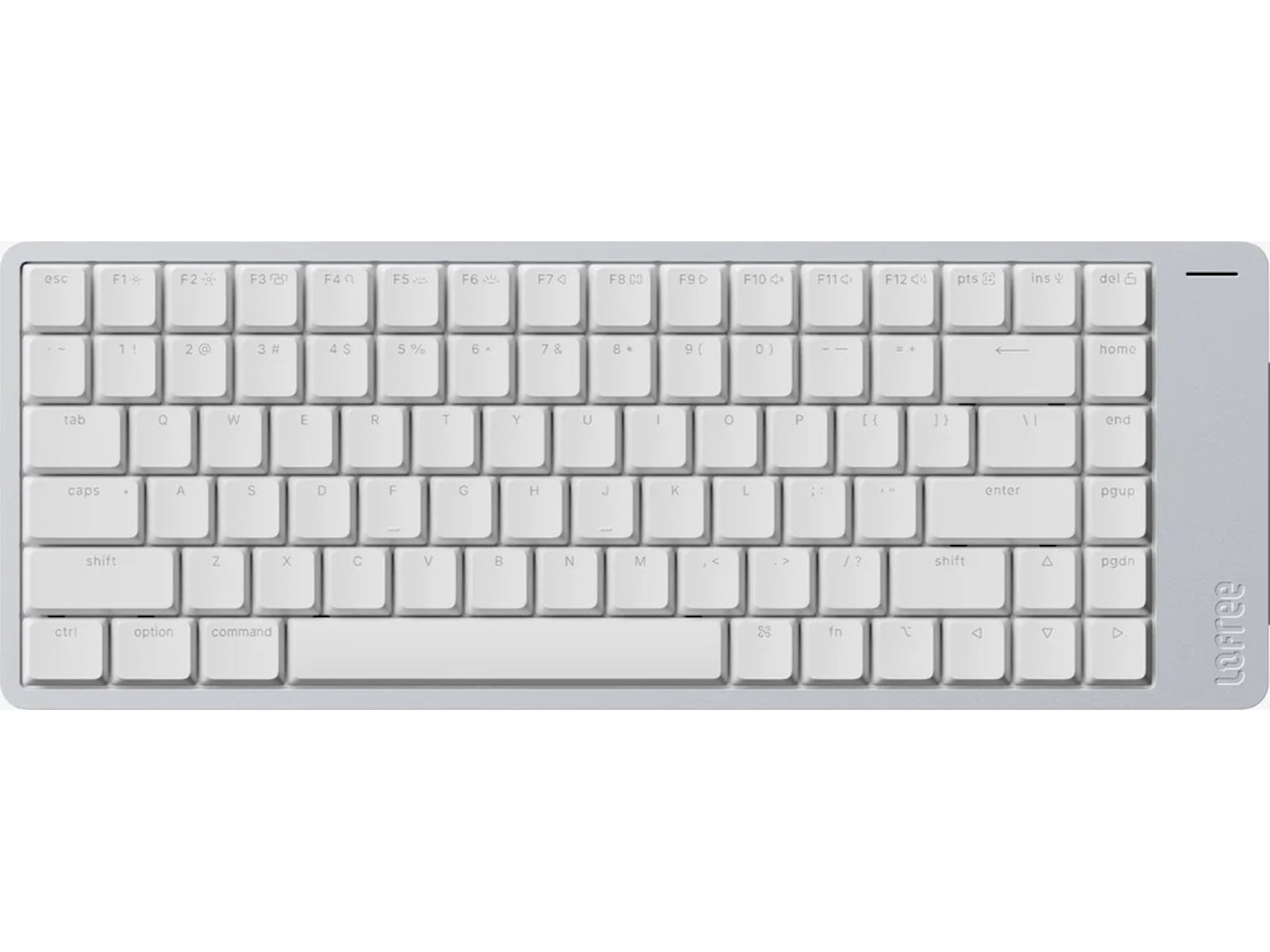 Lofree Flow 2 84 Kailh Void Silent Gamingtastatur (hvid) Gamingkeyboard