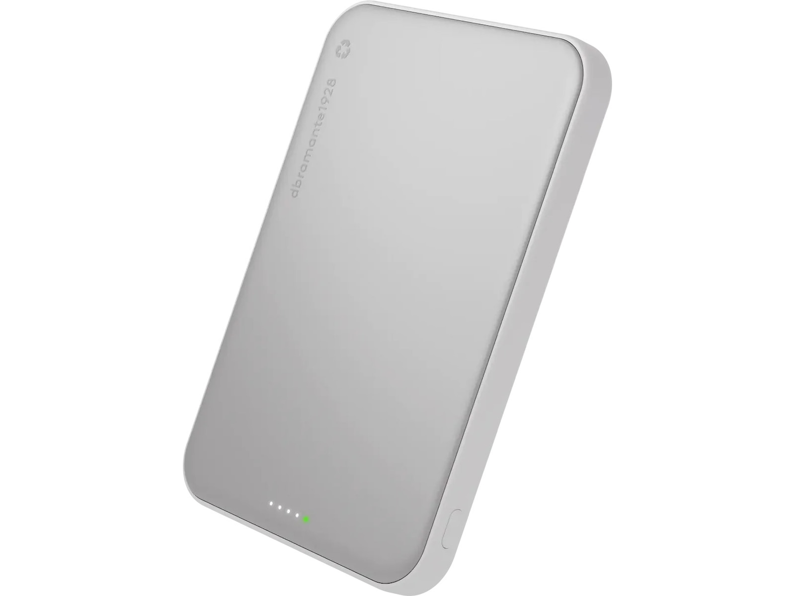 dbramante 1928 Re-Charge Powerbank 5000mAh Slim (hvid) Powerbank