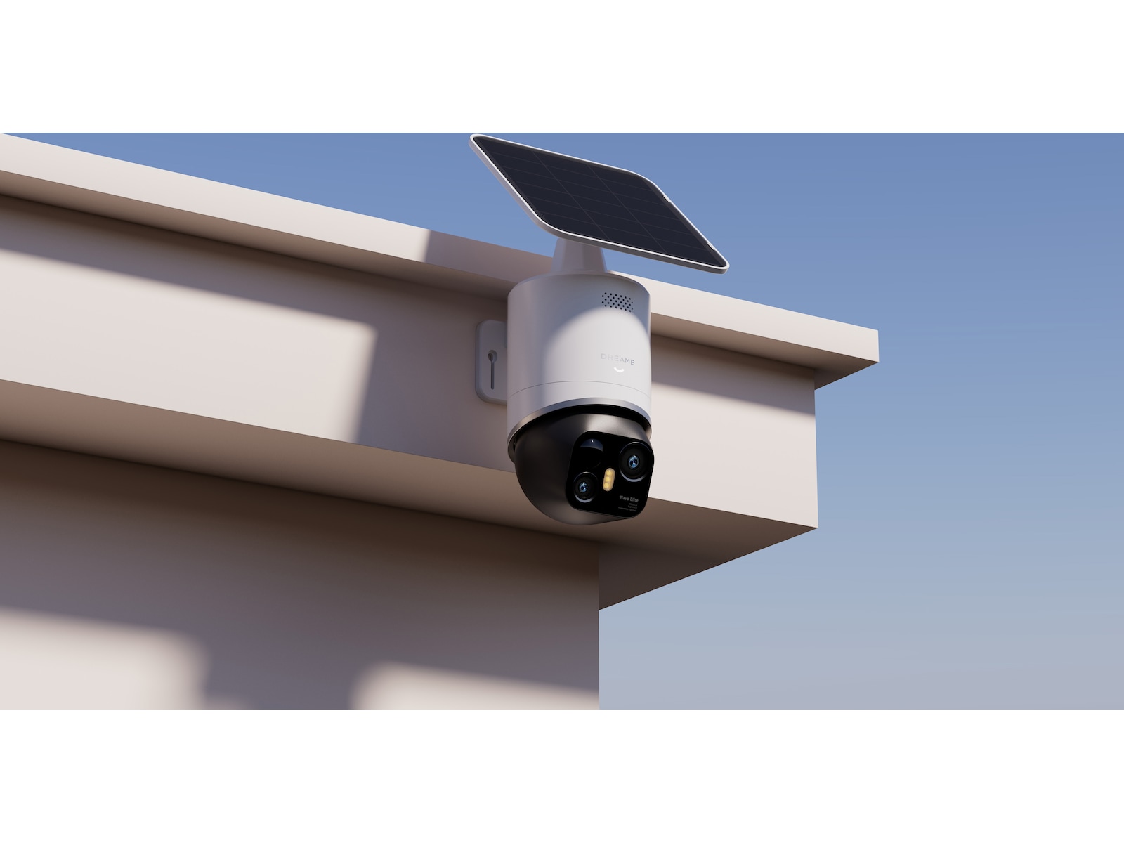 Dreame NAVO Elite 1 OutCam 4K Udendørs Kamera (hvid) Overvågningskameraer