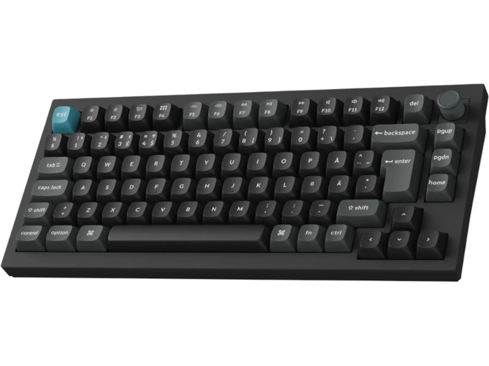 Keychron Q1 Ultra 75% 8K Red Trådløst Gamingtastatur Gamingkeyboard