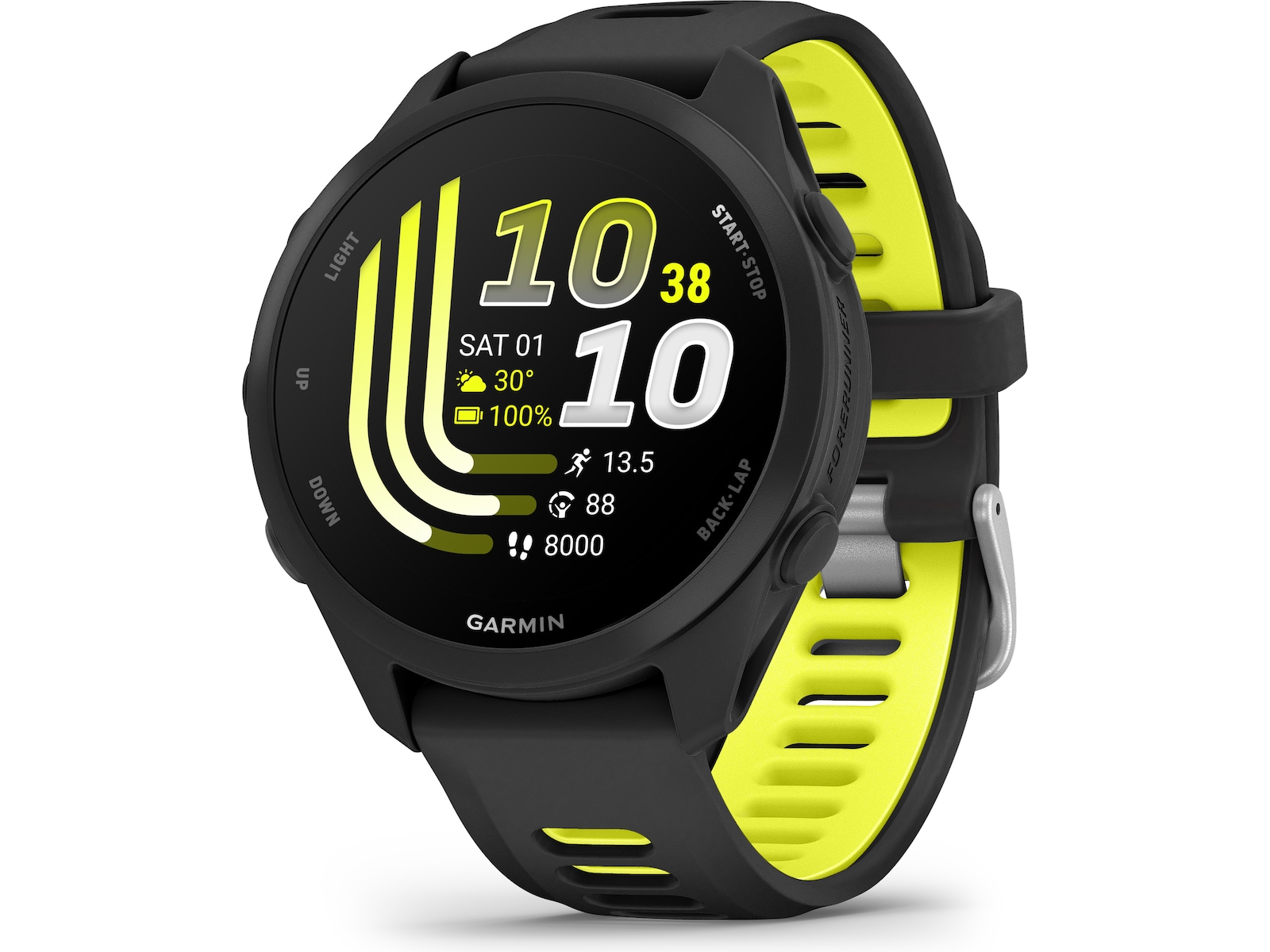 Garmin Forerunner 170 42mm GPS (black/amp yellow) Smartwatches
