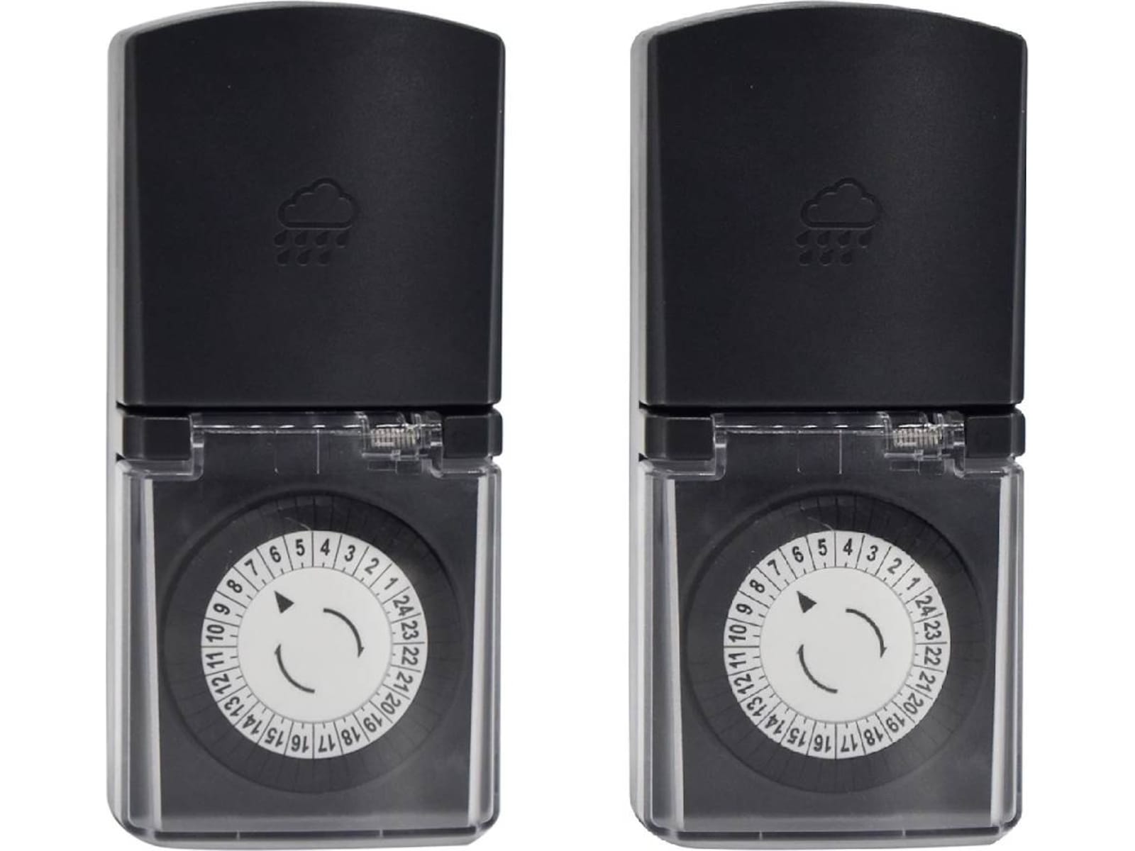 ON TIM 200 jordet timer udendørs 2-pack Strømkabler