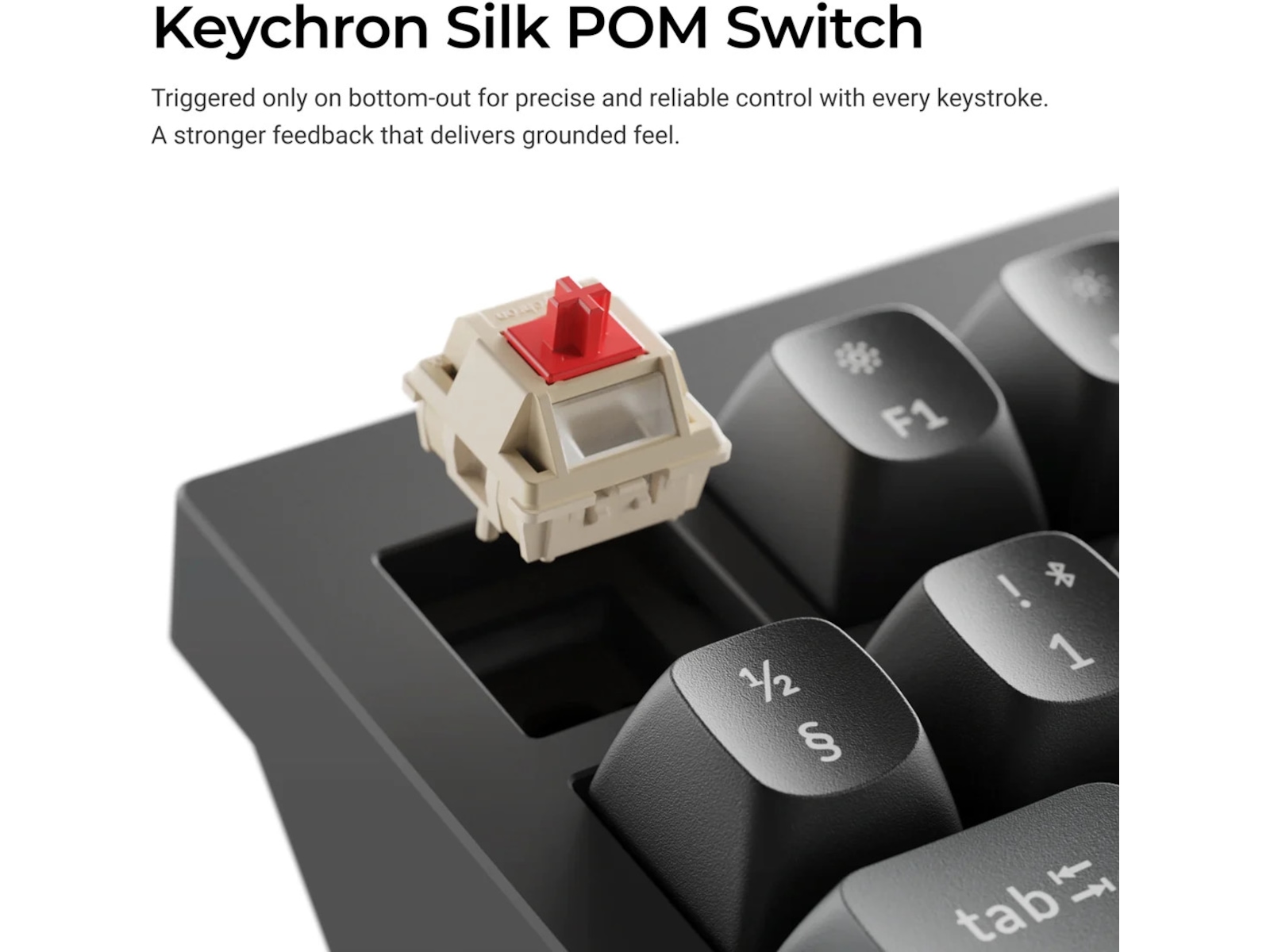 Keychron Q6 Ultra 100% 8K Red Trådløst Gamingtastatur Gamingkeyboard
