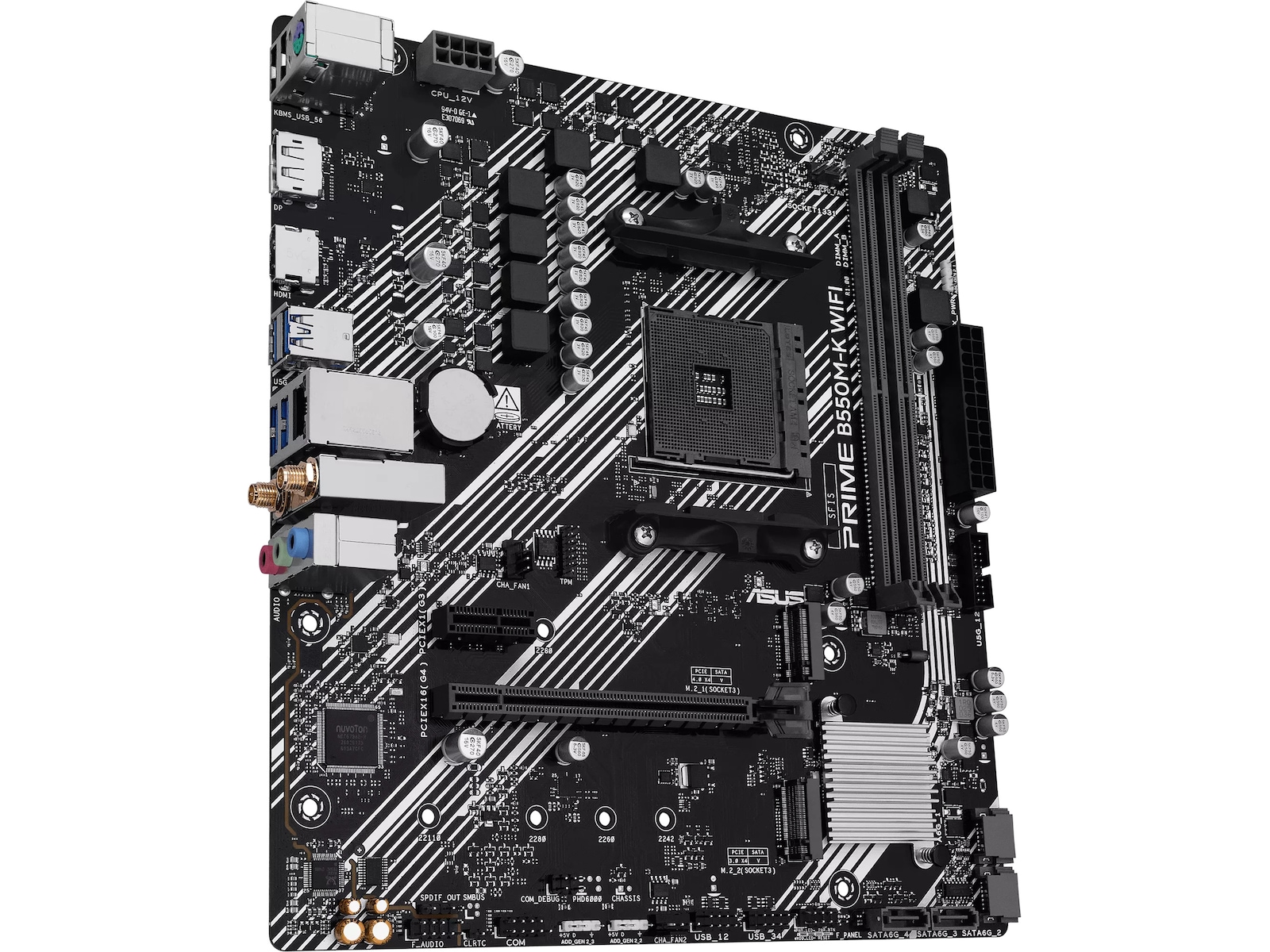 ASUS PRIME B550M-K WIFI Bundkort AMD Socket