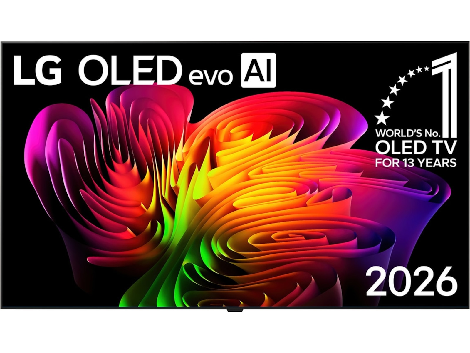 LG 83" OLED evo AI W6 4K Smart TV 2026 Over 80 tommer TV