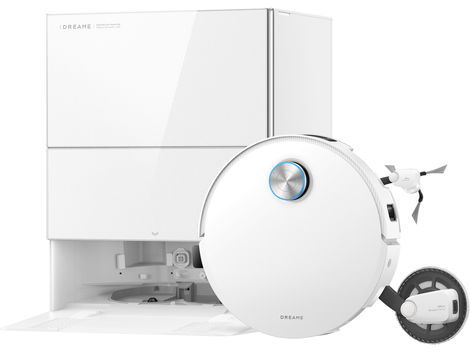 Dreame X60 Pro Ultra Komplett Robotstøvsuger (Hvid) Robotstøvsugere