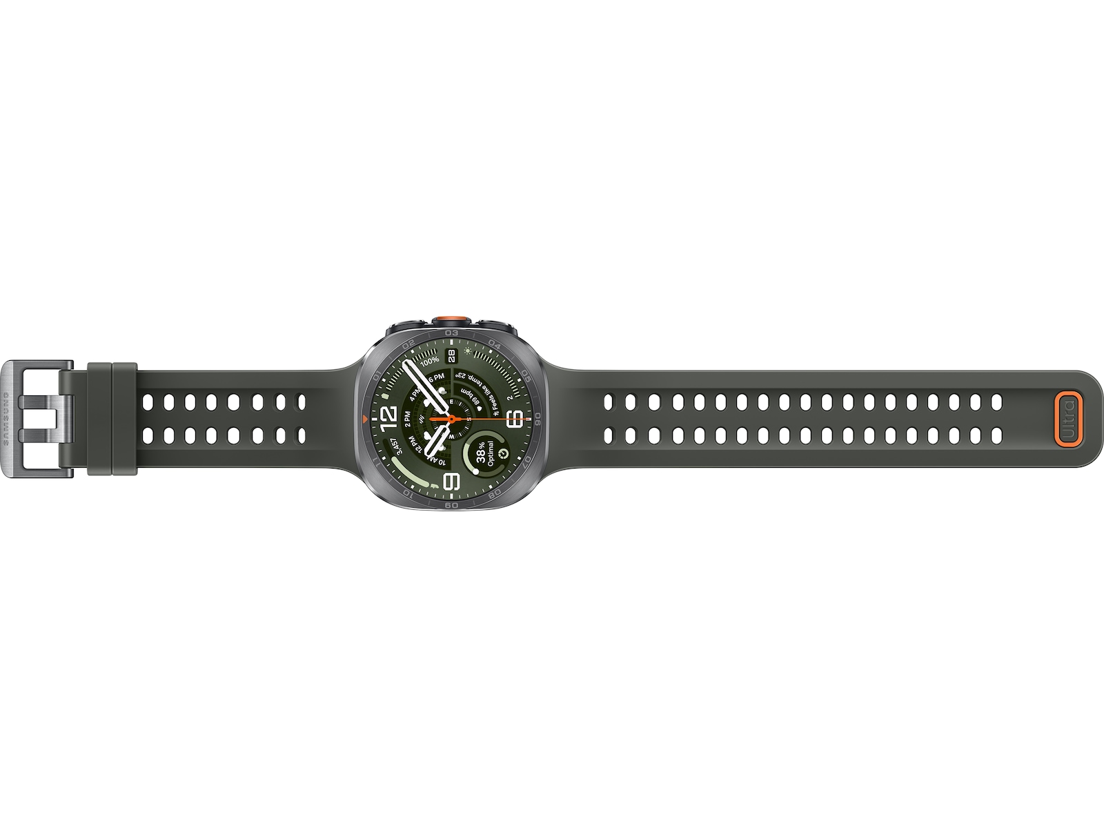 Samsung Galaxy Watch Ultra2 47mm eSim (silver + green) Smartwatches