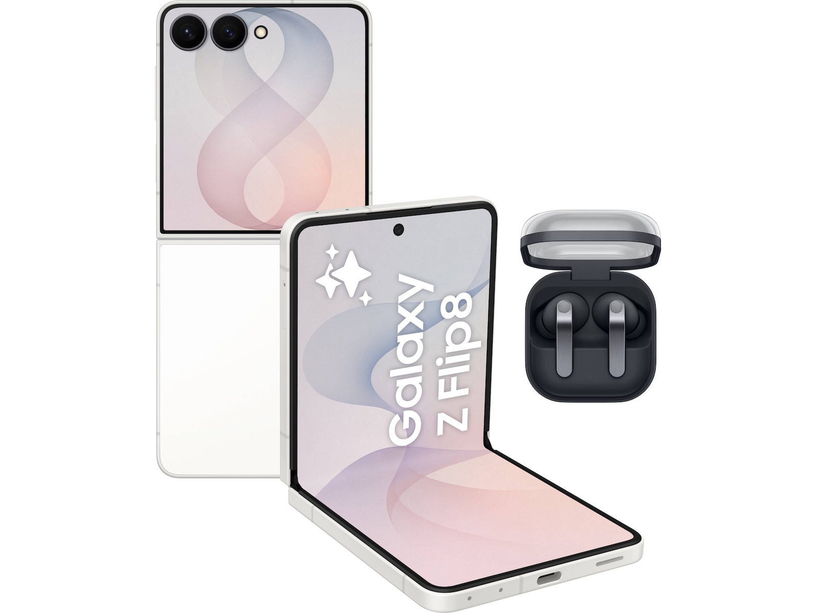 Samsung Galaxy Flip 8 256GB (cream) Mobiltelefoner