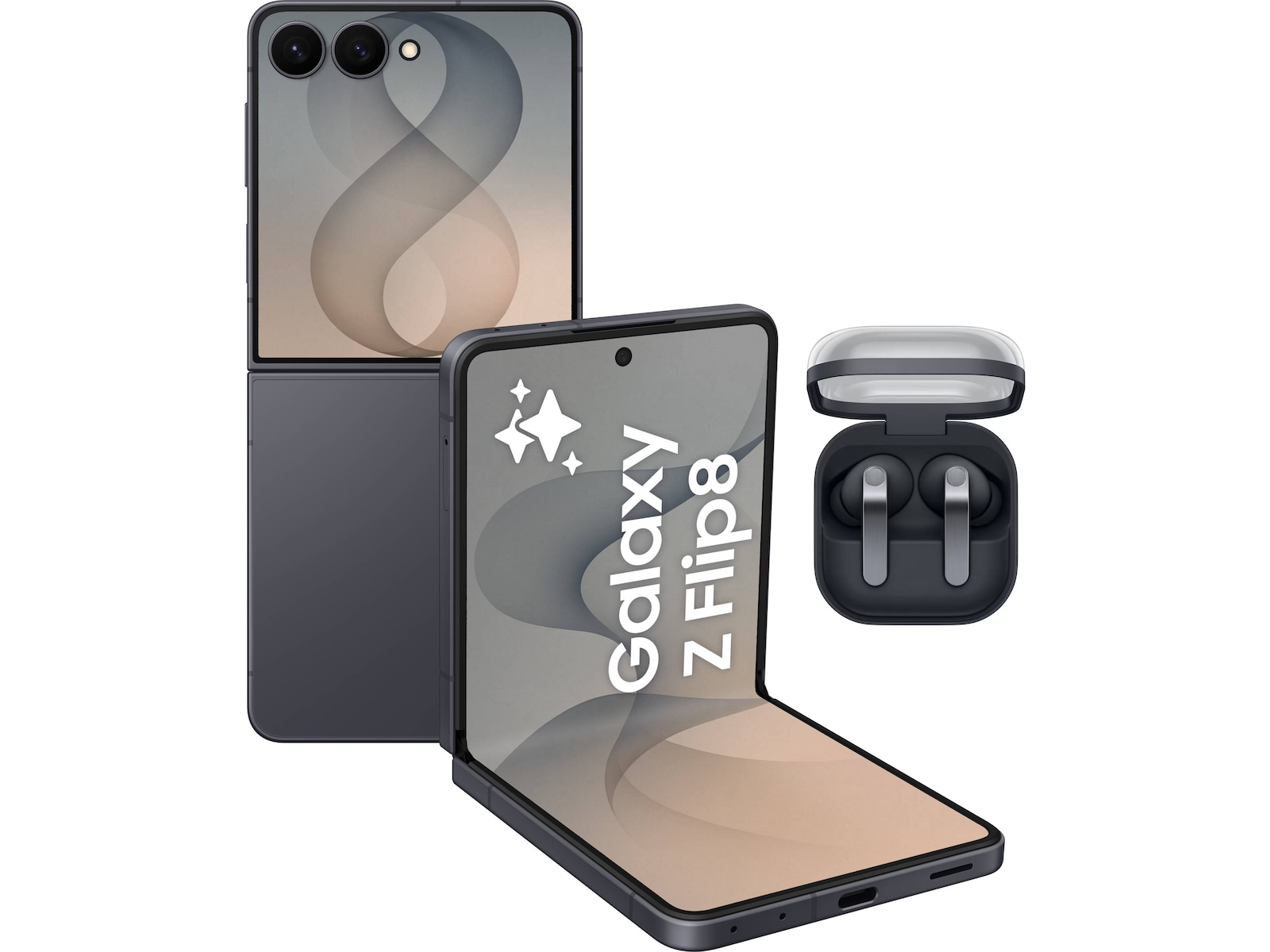 Samsung Galaxy Flip 8 512GB (graphite) Mobiltelefoner