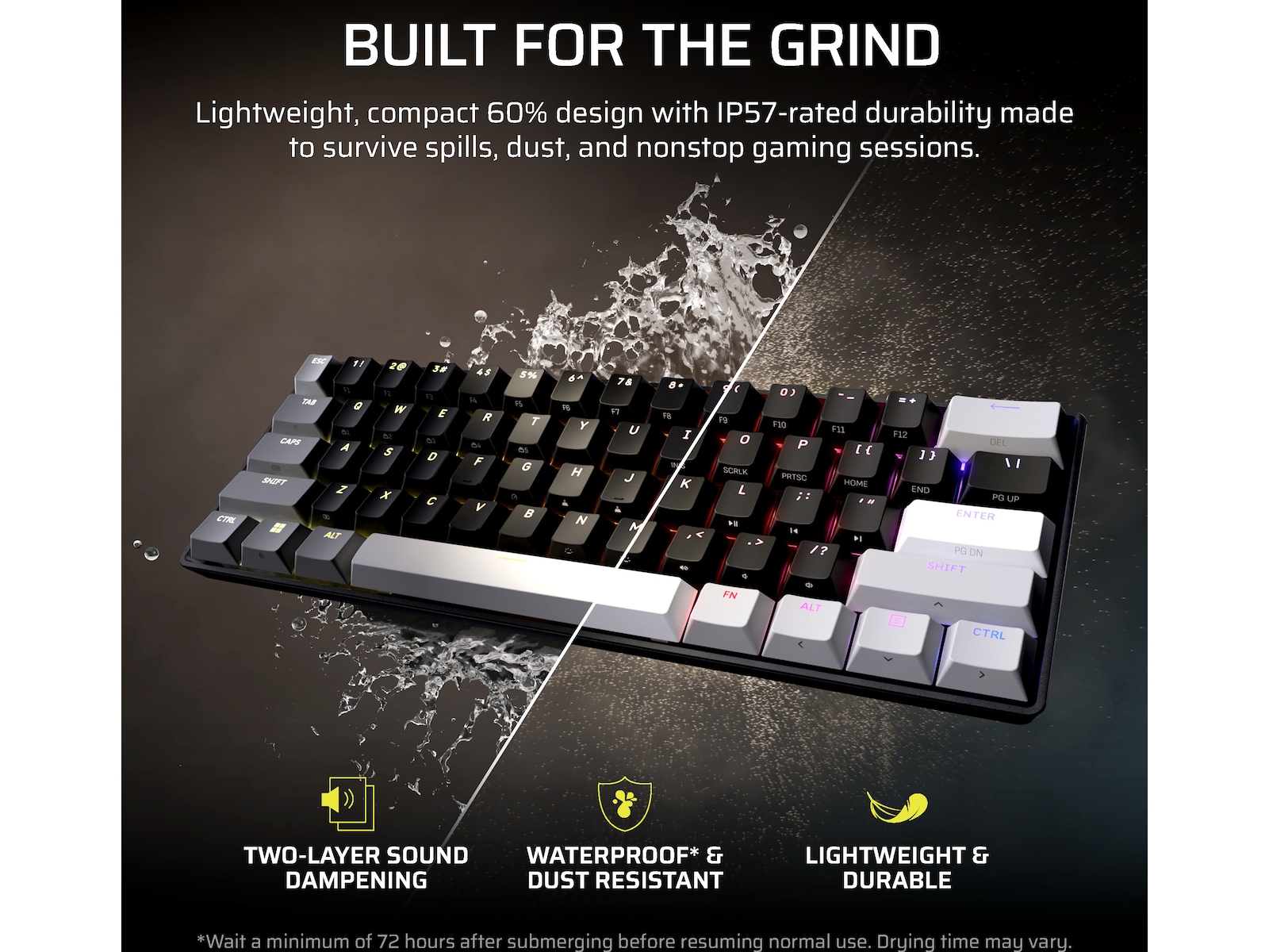 CORSAIR CLIPPER PRO MINI 60 Gamingkeyboard