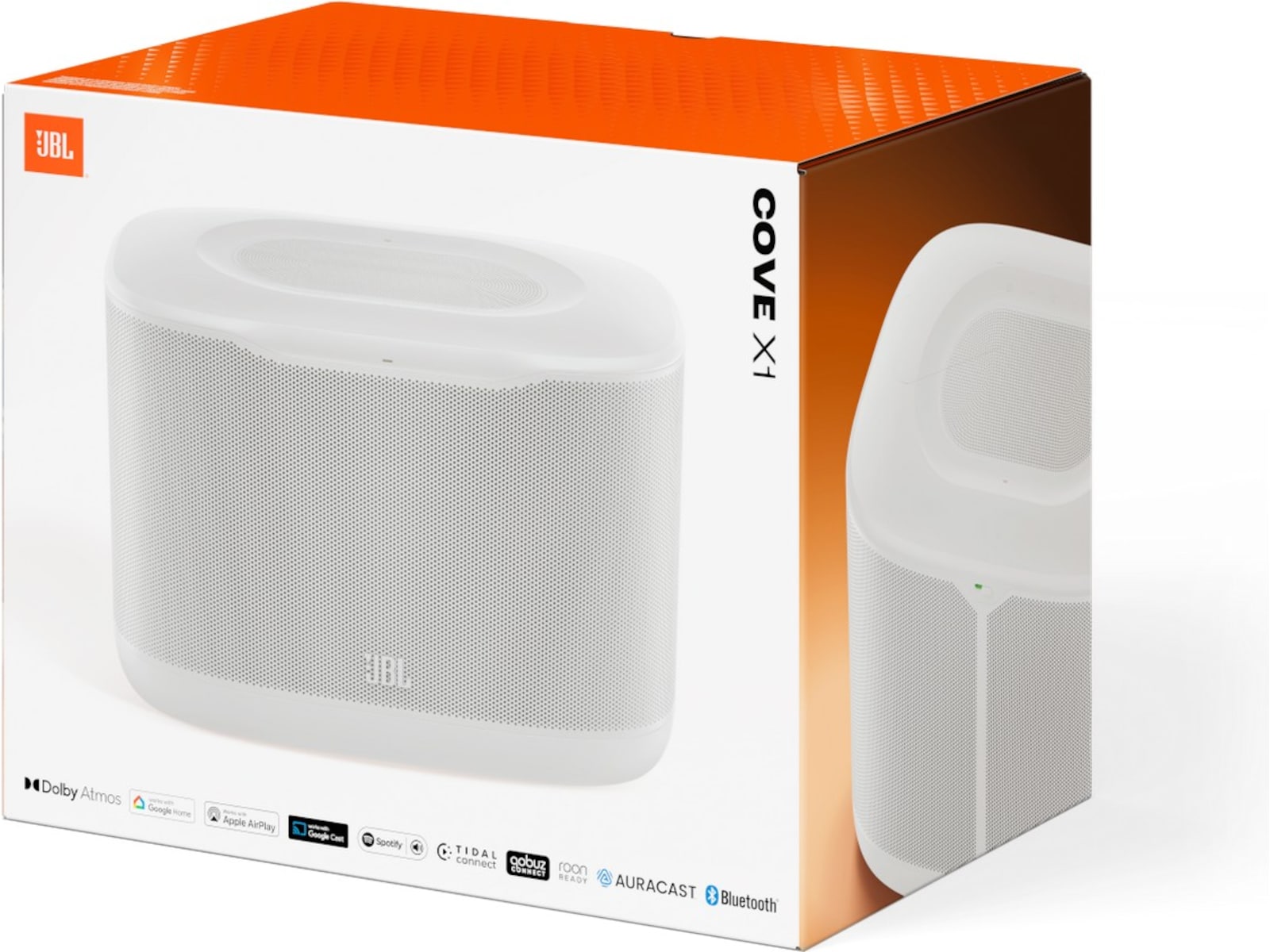 JBL Cove X1 Wi-Fi Højttaler (hvid) Trådløs / Bluetooth højttaler