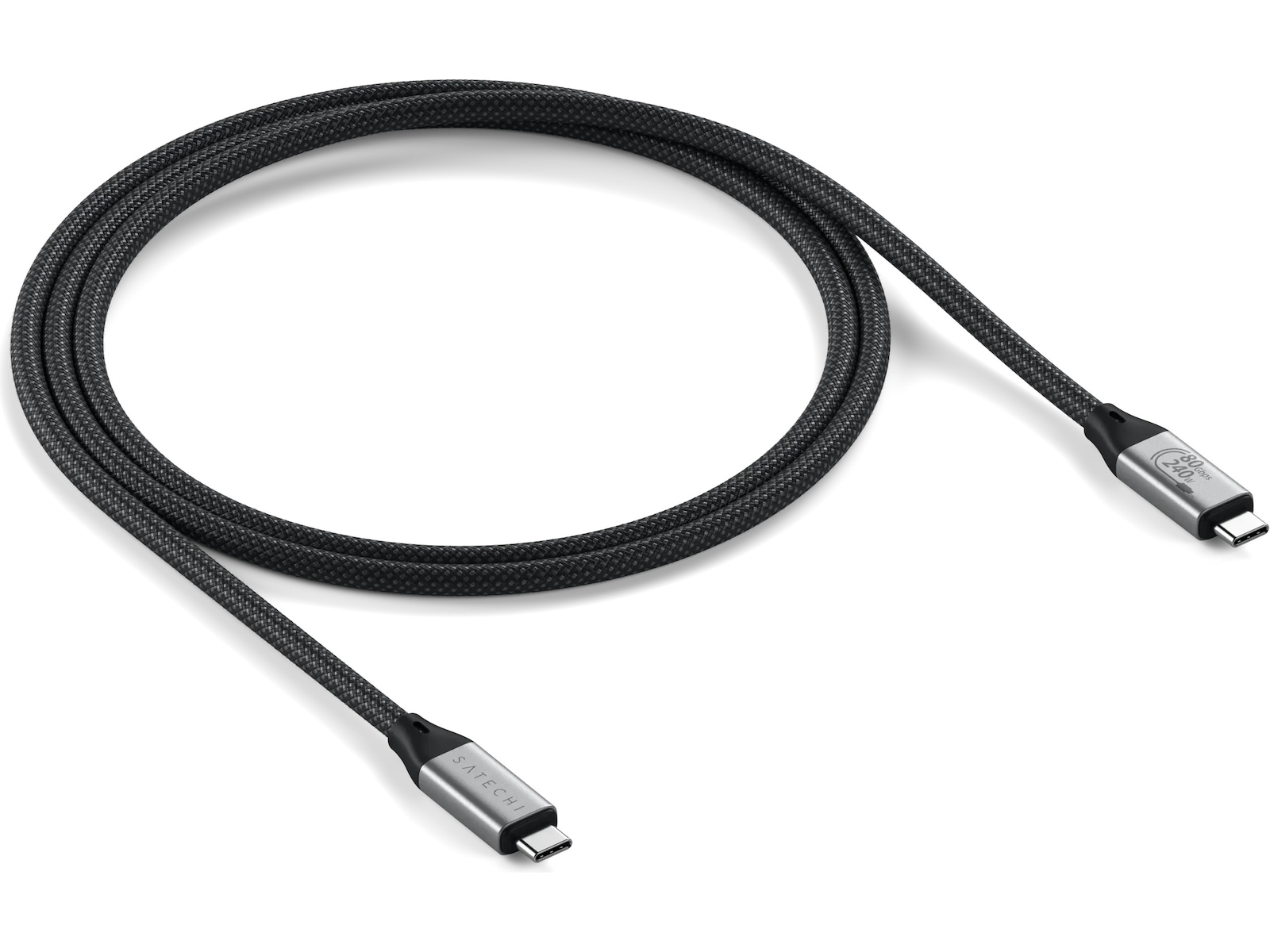 Satechi USB4 Pro V2-kabel 1,2 m (sort) USB-kabler