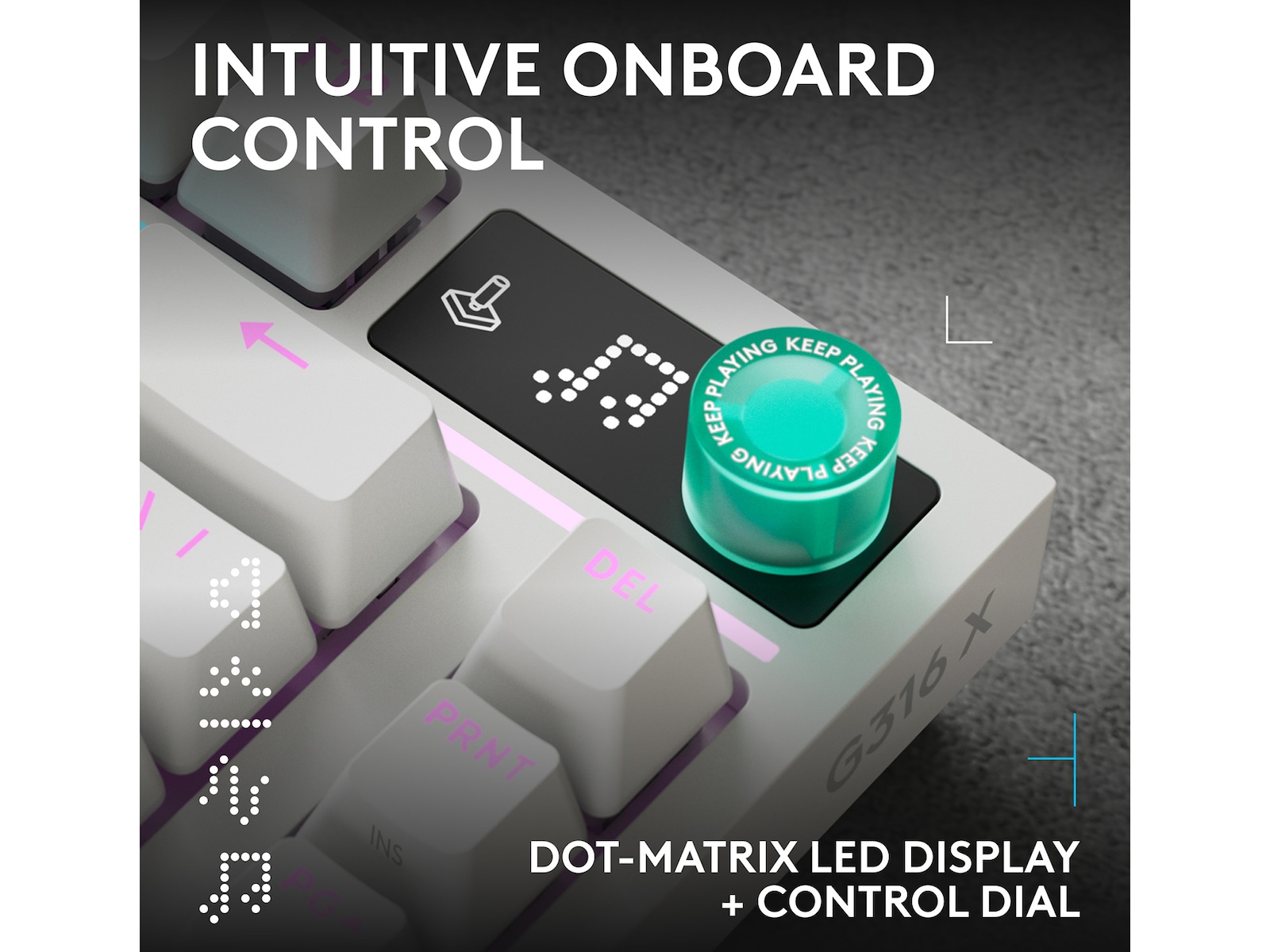 Logitech G316 X 75 Gaming Tastatur Gamingkeyboard