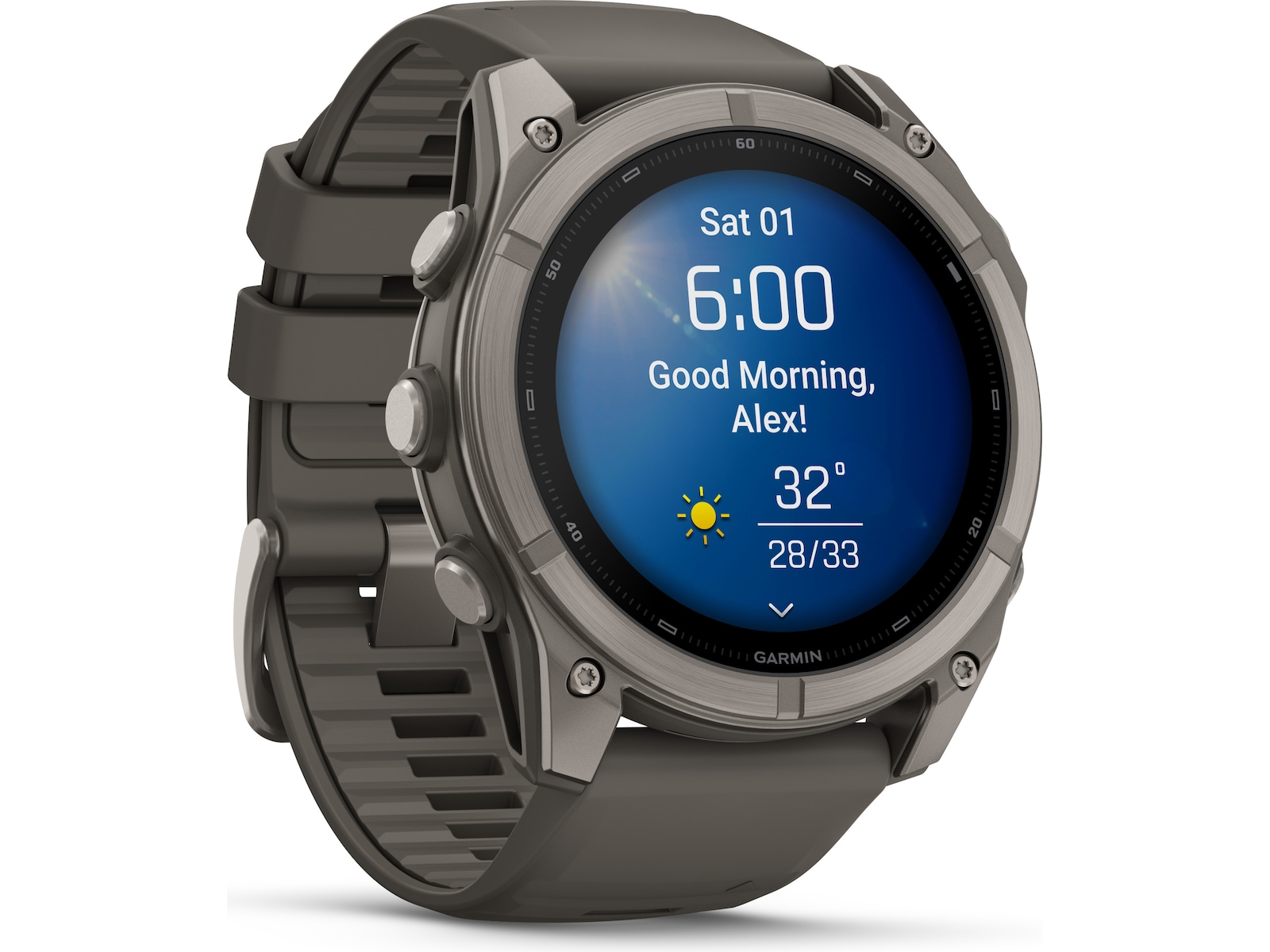Garmin Fenix 9 51mm GPS (pebble gray) Smartwatches