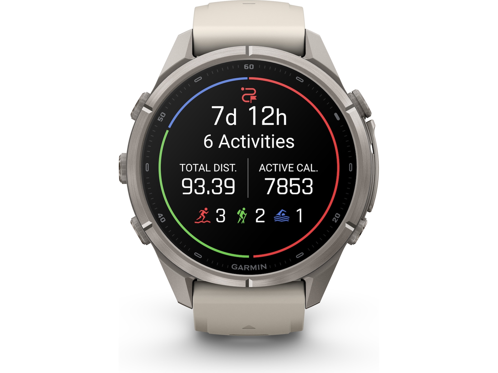 Garmin Fenix 9 Pro 43mm GPS (fog gray/dark sandstone) Smartwatches