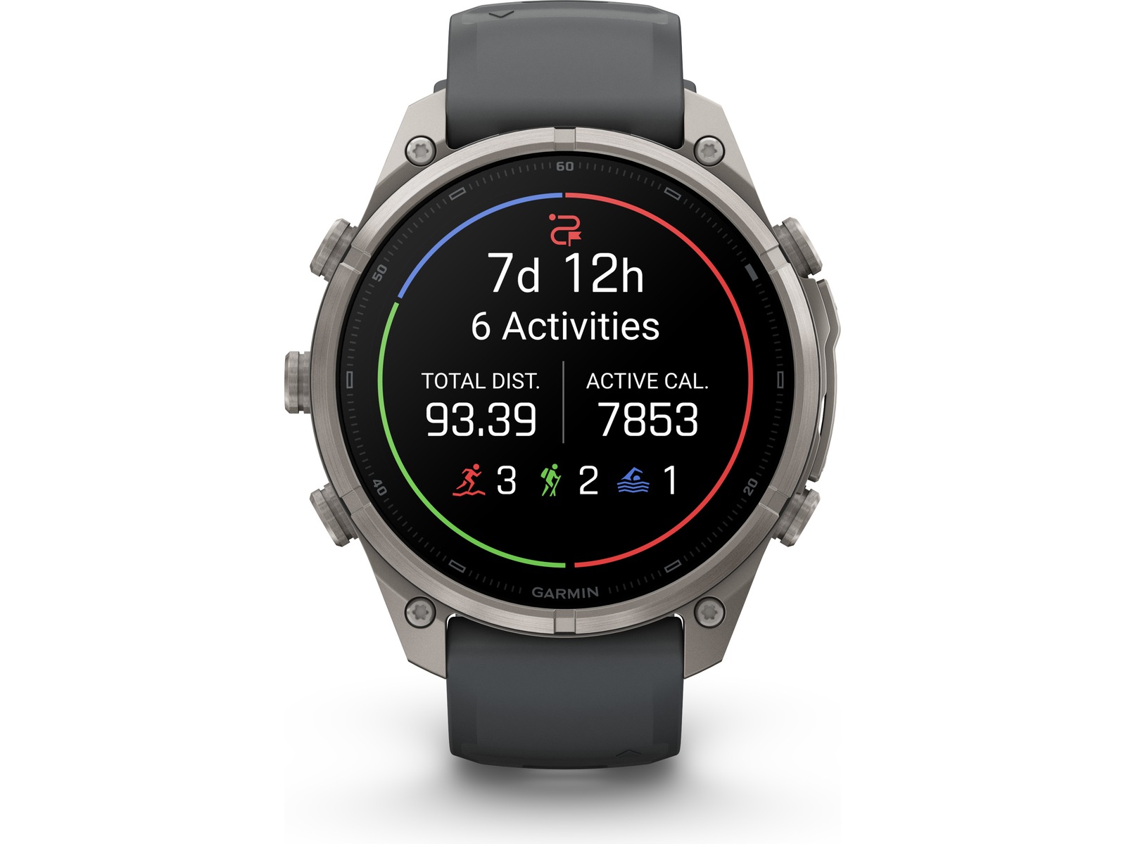 Garmin Fenix 9 Pro 47mm GPS (graphite/sort) Smartwatches