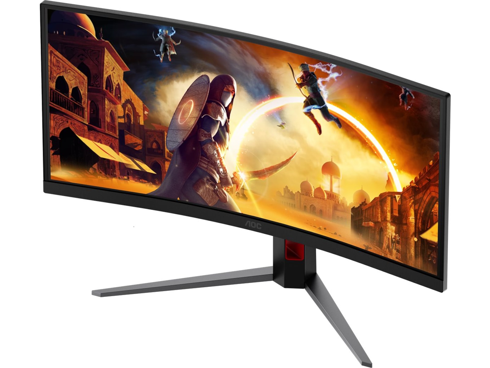 AOC 34" curved gamingskærm CU34G4ZCA Gamingskærme