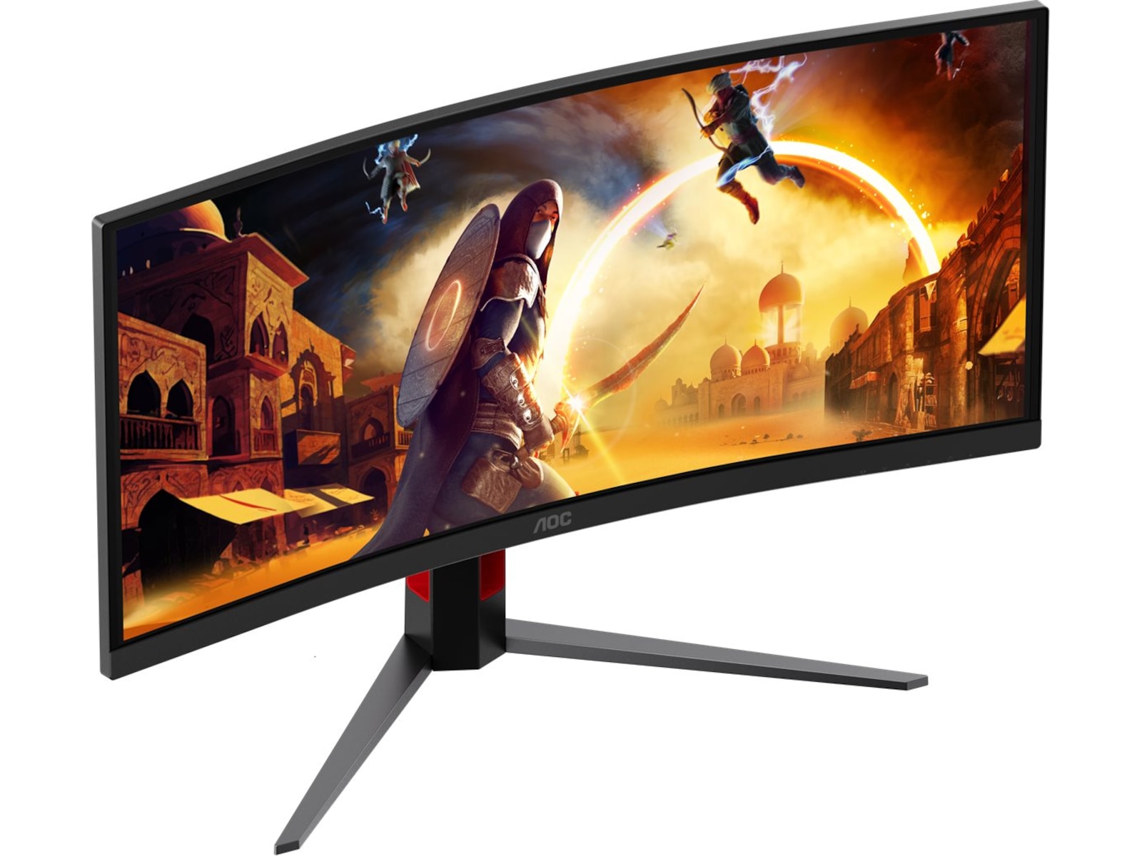 AOC 34" curved gamingskærm CU34G4ZCA Gamingskærme