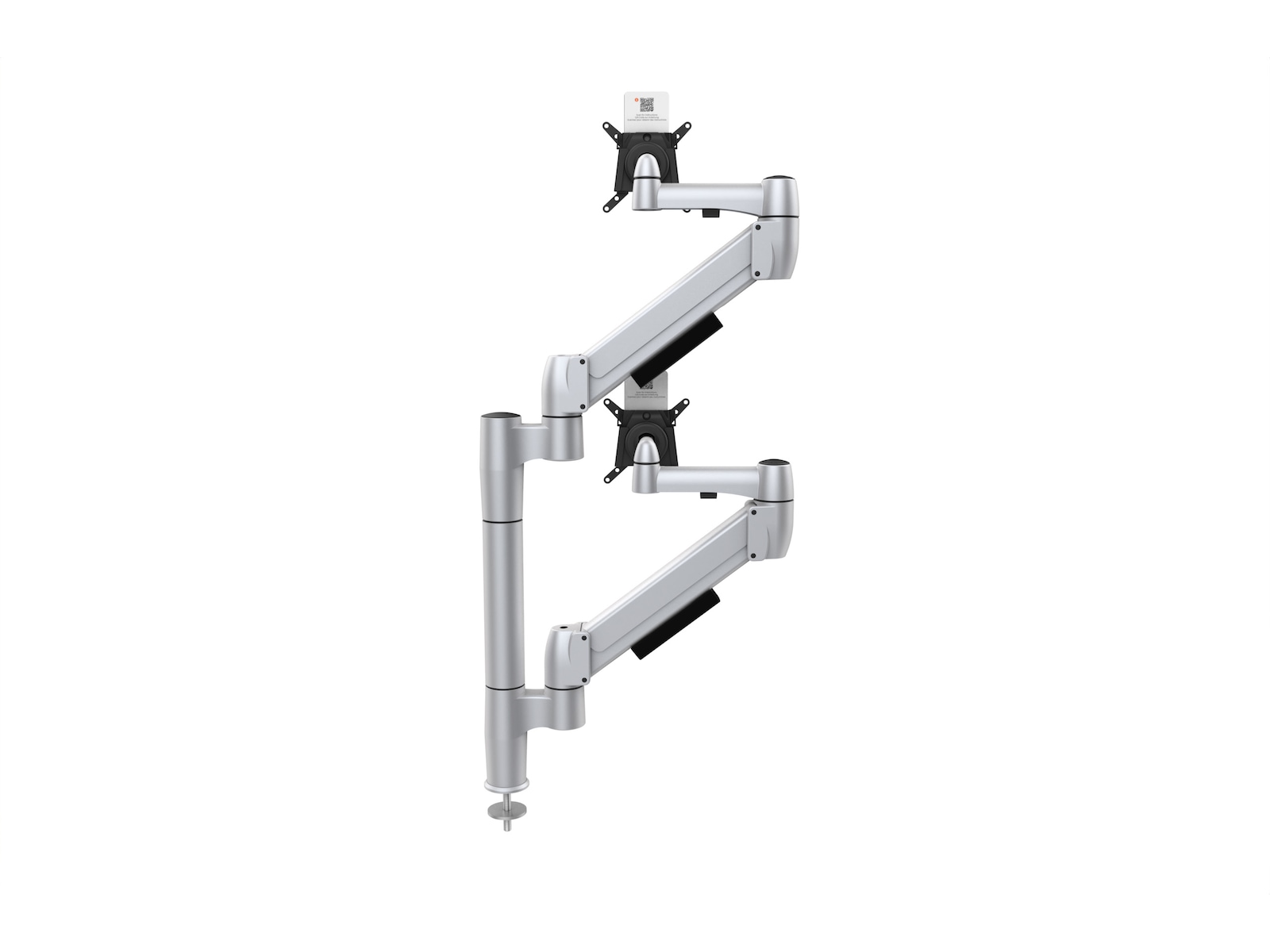 Kenson SpaceArm S7 vertikal gasarm (sølv) Væg ophæng