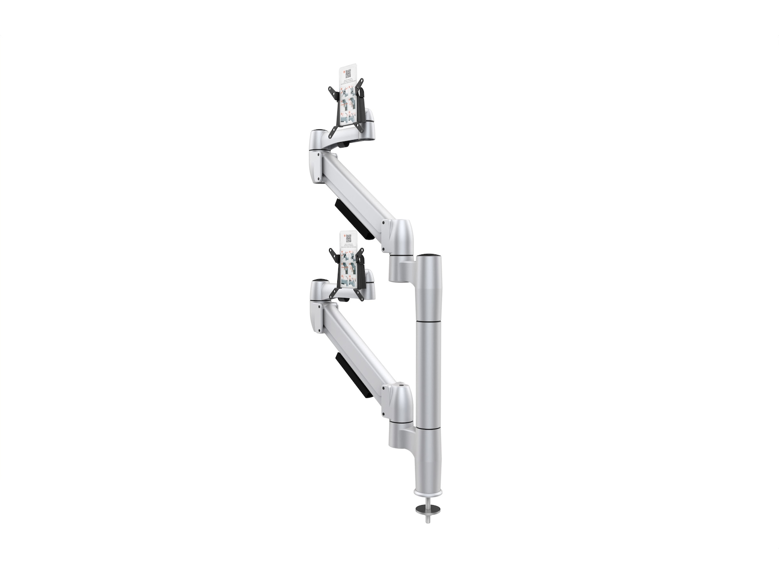 Kenson SpaceArm S7 vertikal gasarm (sølv) Væg ophæng