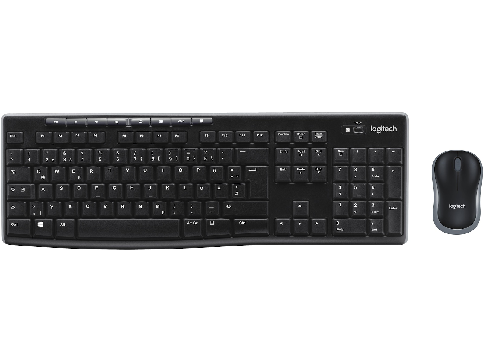 Logitech MK270 Combo Trådløs Mus & keyboards -kombinasjonspakker
