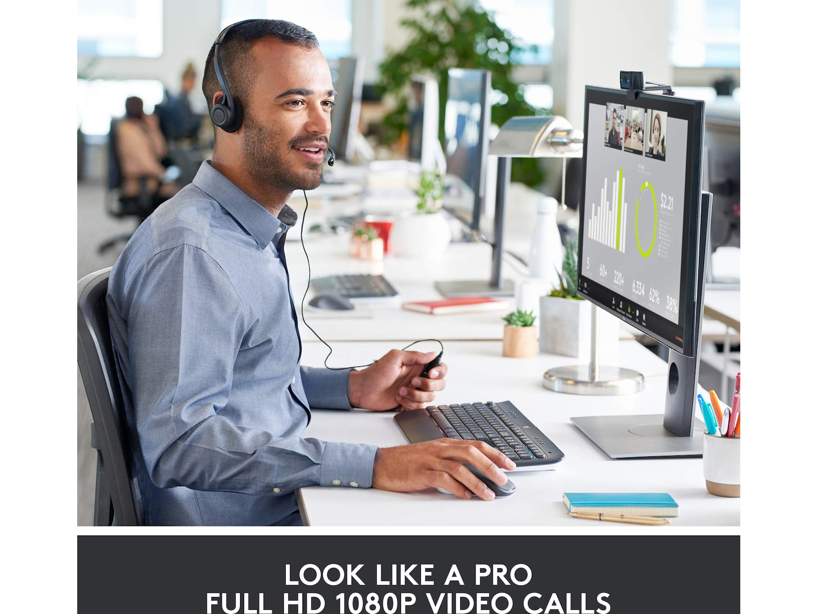 Logitech HD Pro C920 Webkamera Webkameraer