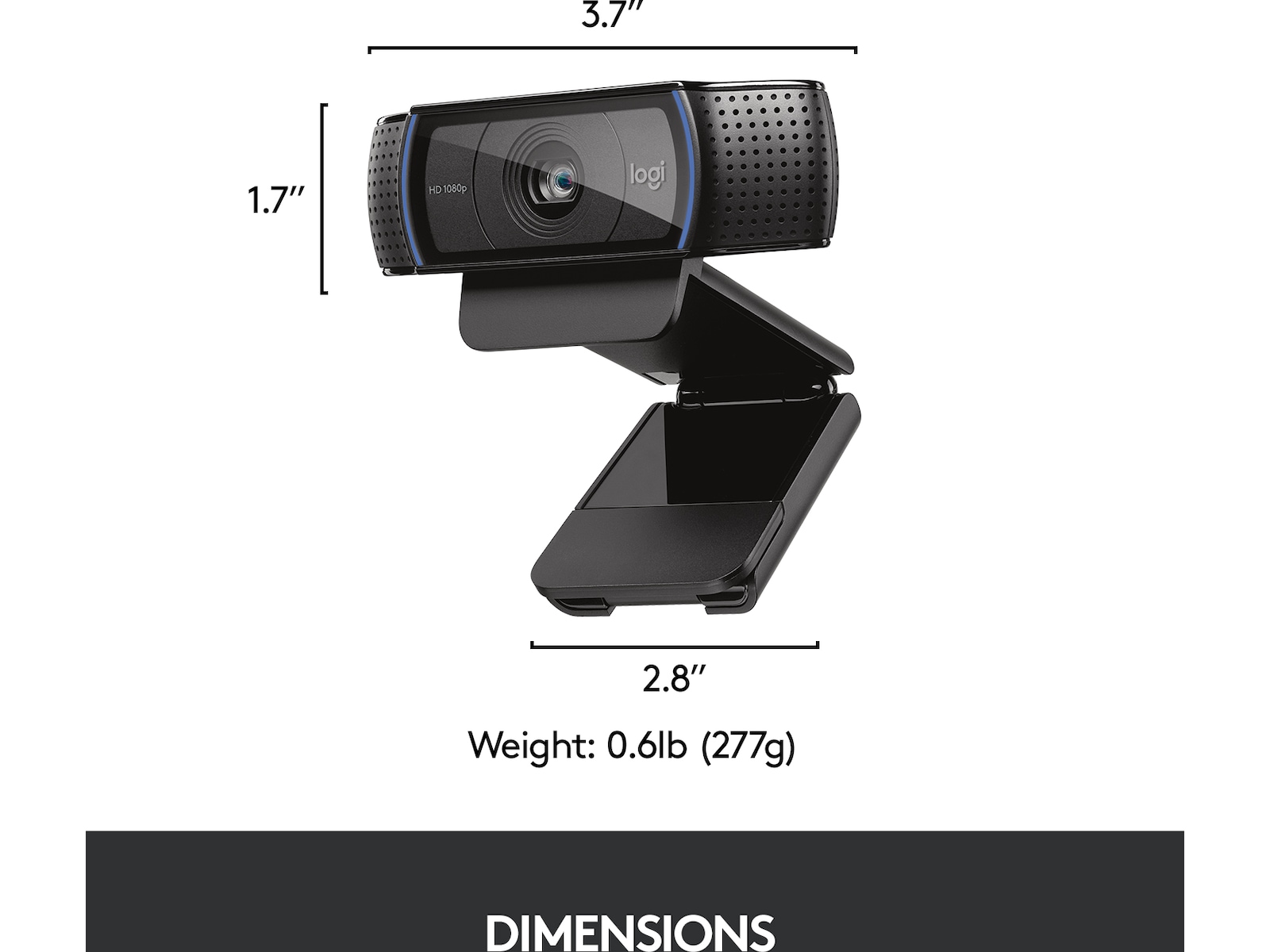 Logitech HD Pro C920 Webkamera Webkameraer