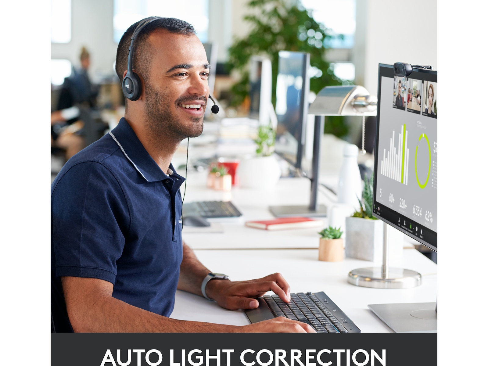 Logitech HD C270 Webkamera Webkameraer