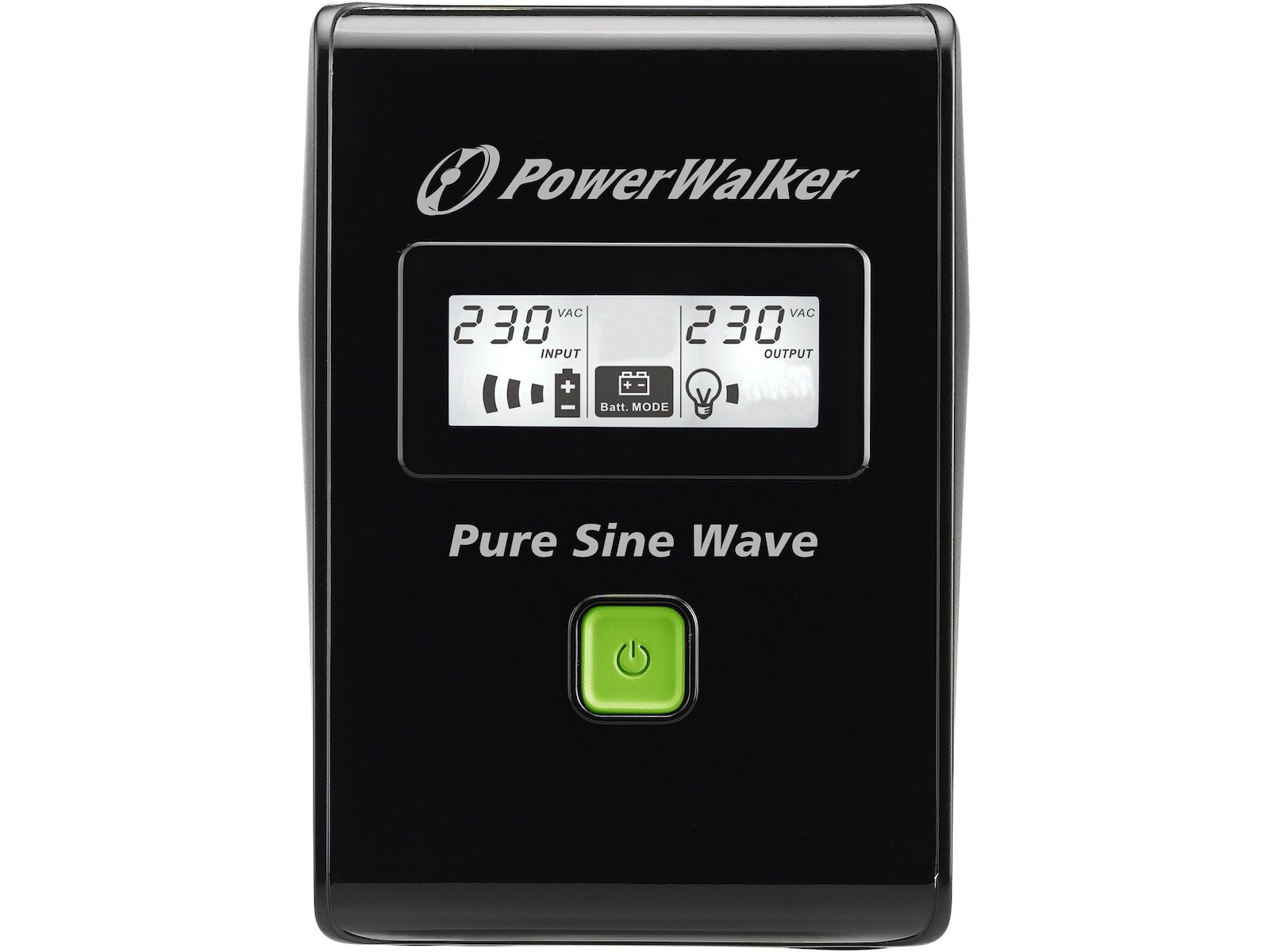 BlueWalker PW UPS VI 600 SW Schuko UPS og UPS-batteri