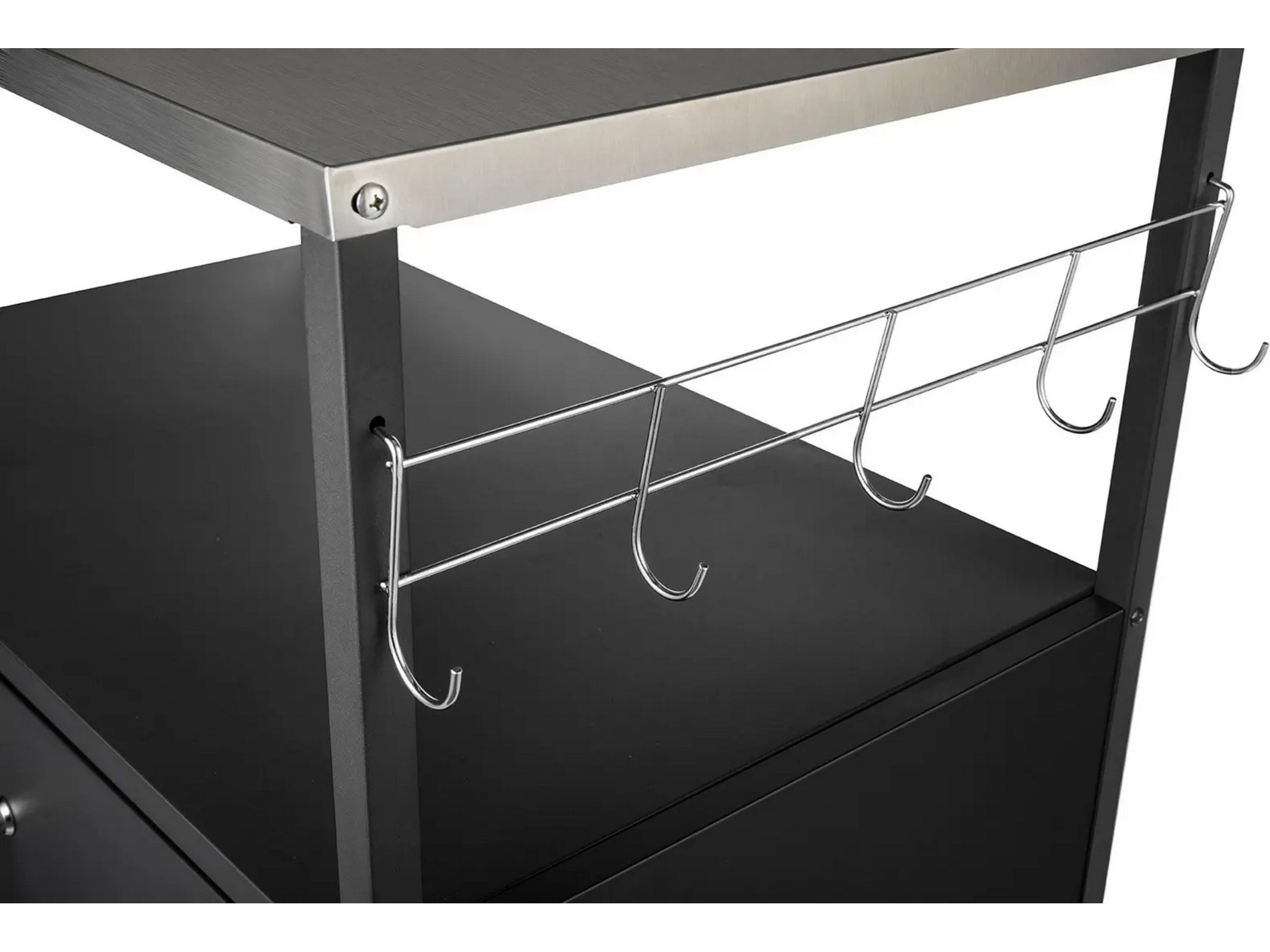 Austin and Barbeque Sidebord med opbevaring Udendørsgrill – vogne