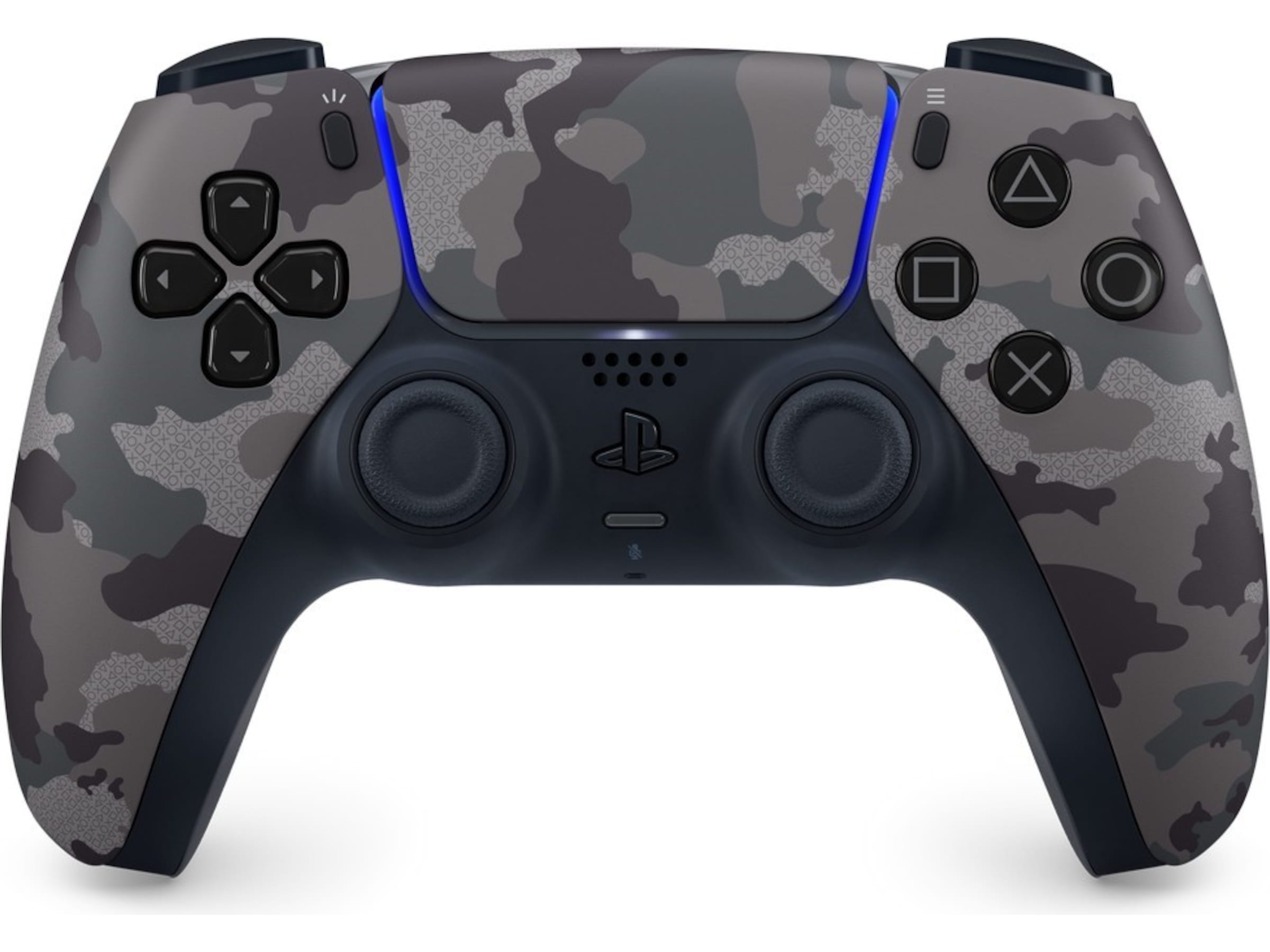 PlayStation 5 DualSense Controller (Grey Camo) Tilbehør til spilkonsoller