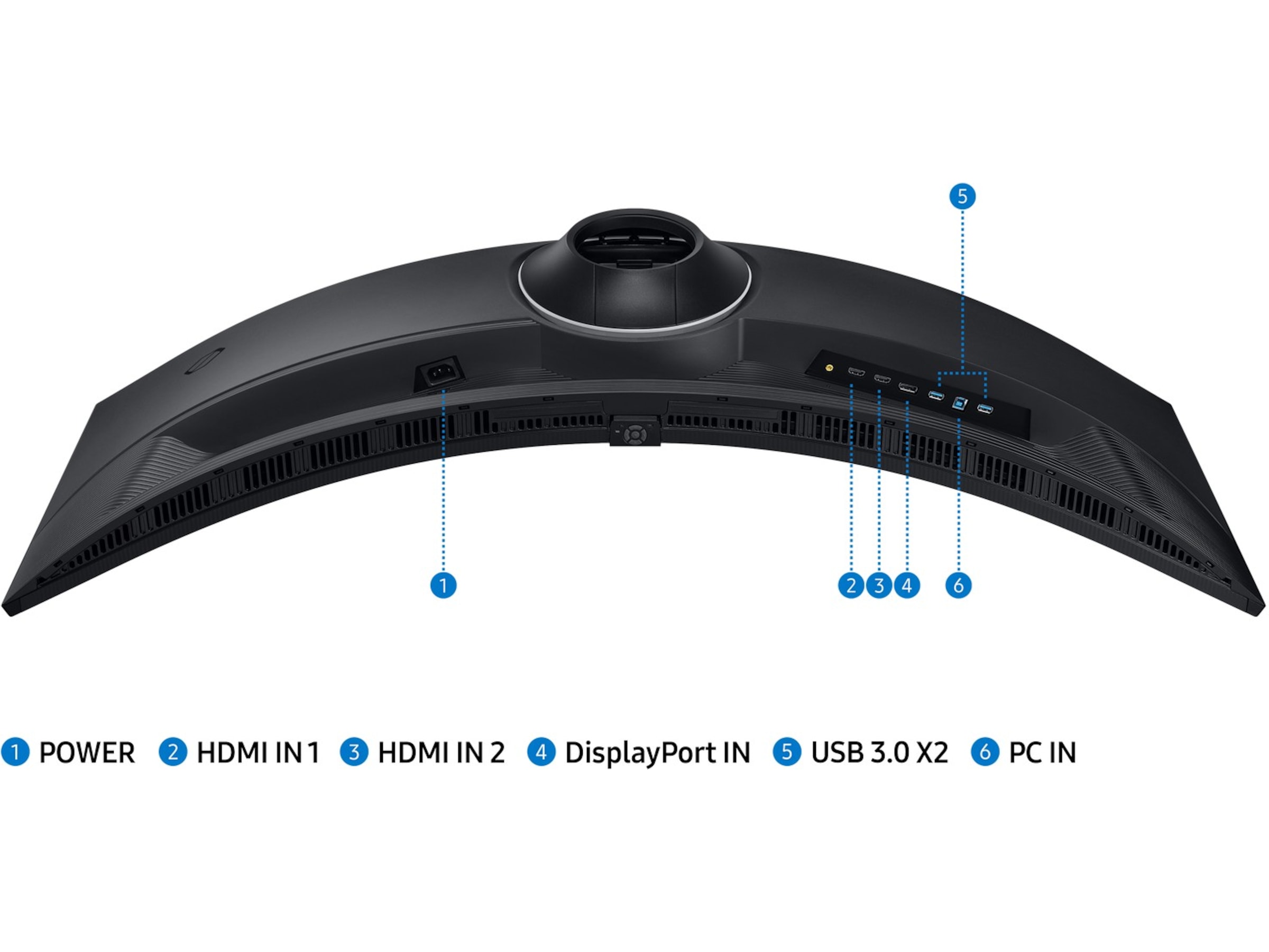 Samsung 49" Odyssey G9 curved skærm C49CG950 Skærme