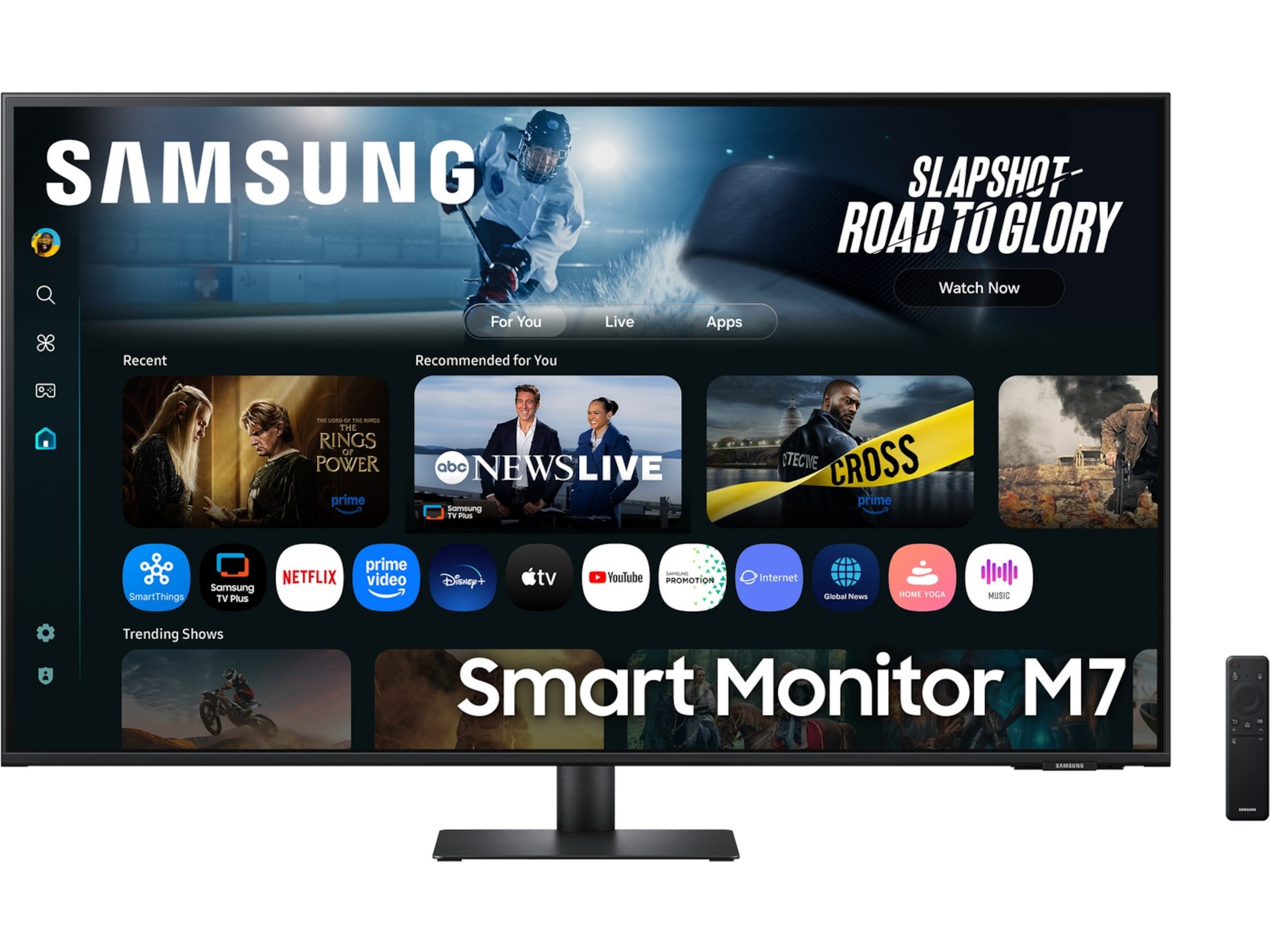 Samsung 43" 4K smart skærm M7 43FM702 Skærme
