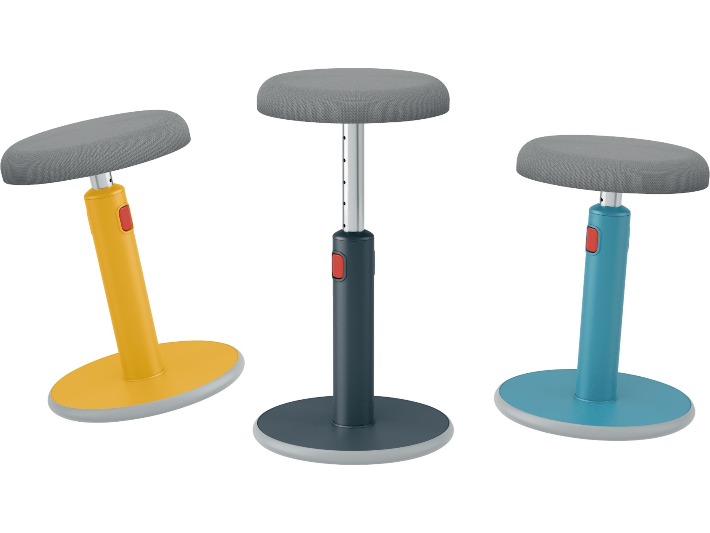 Leitz Ergo Cosy Active Sit Stand Balance Stol (grå) Kontorstole