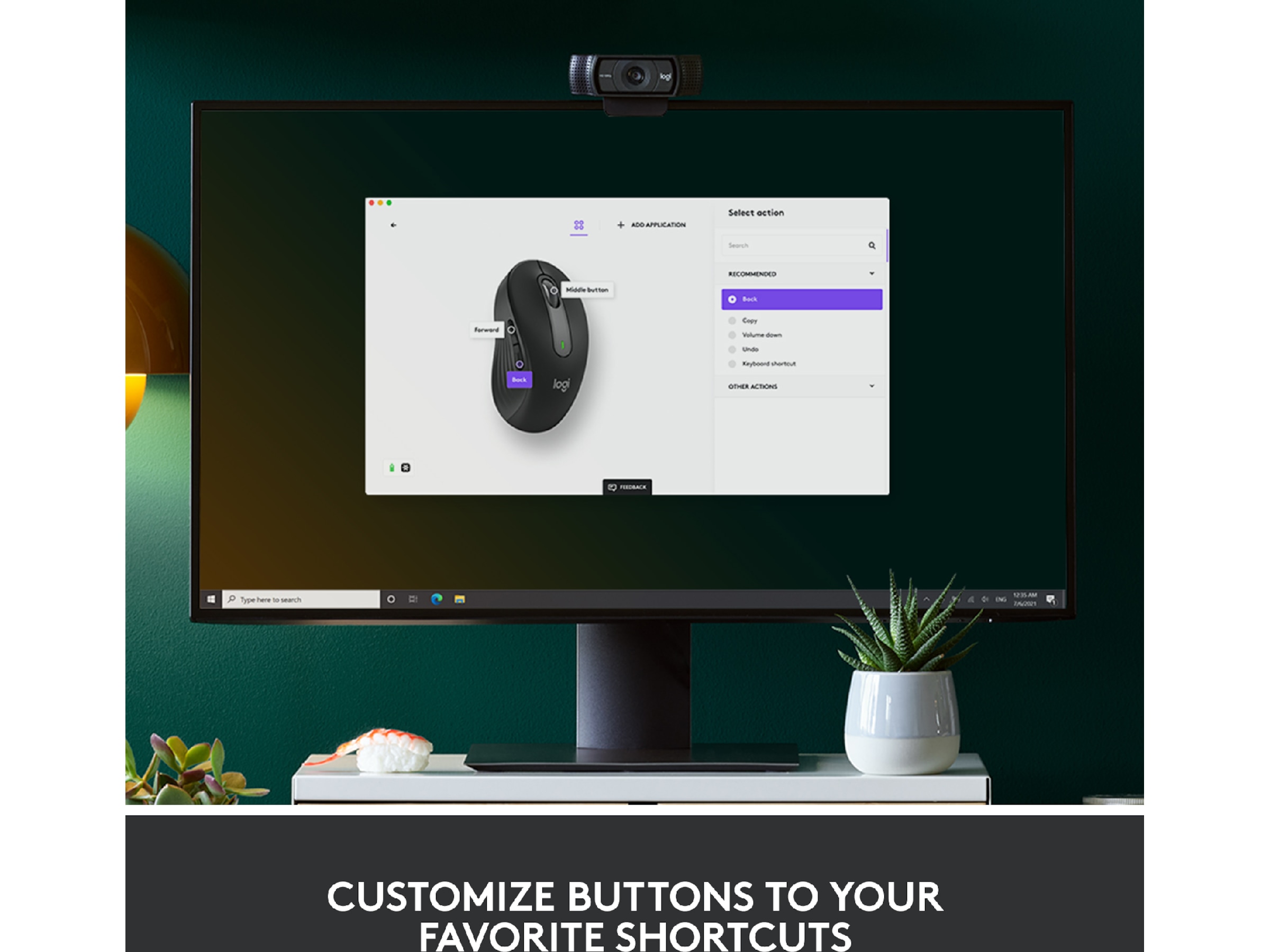 Logitech Signature M650 Wireless Mouse - GRAPHITE Mus