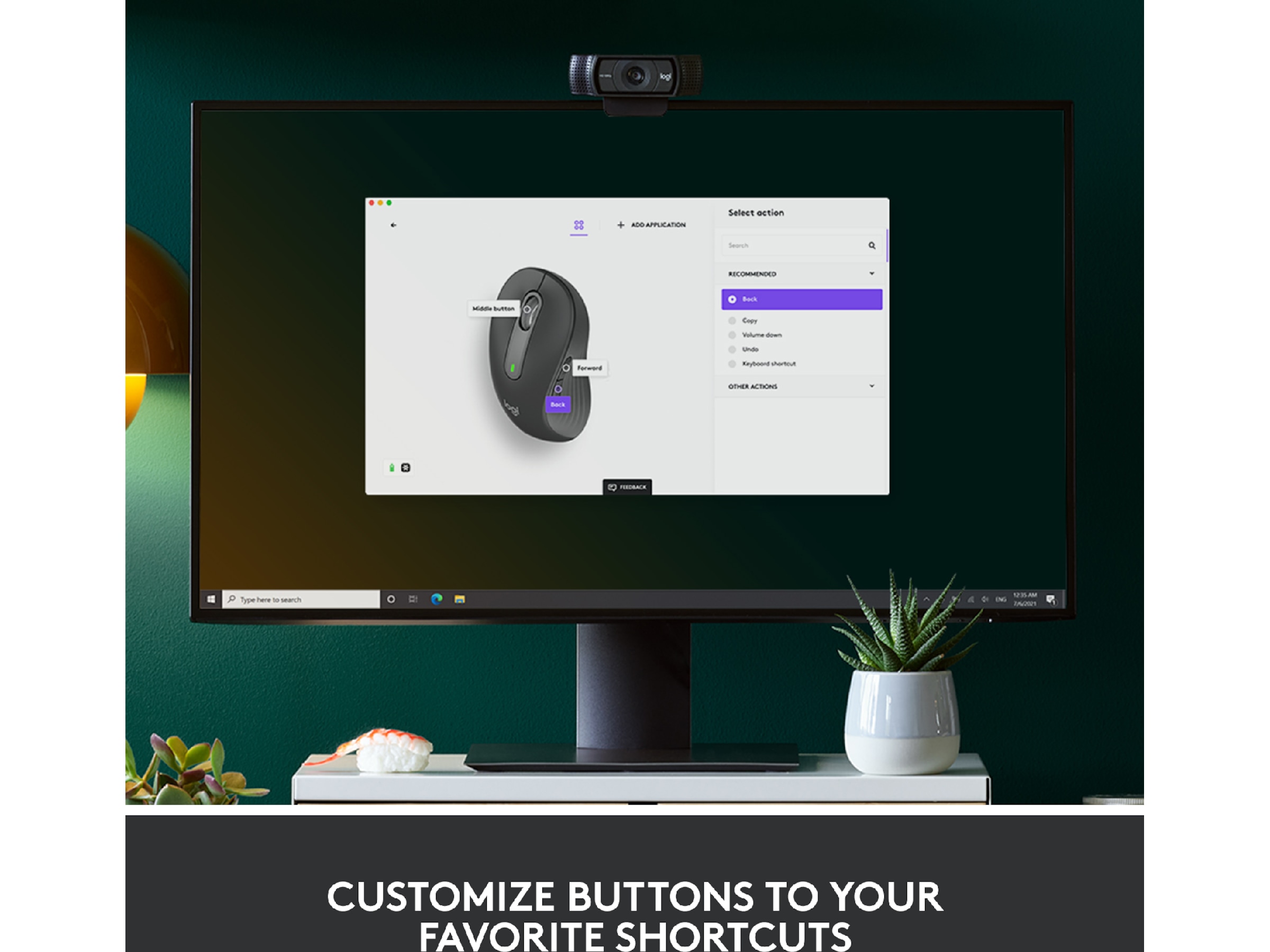 Logitech Signature M650 Large trådløs mus (grafitgrå) Mus