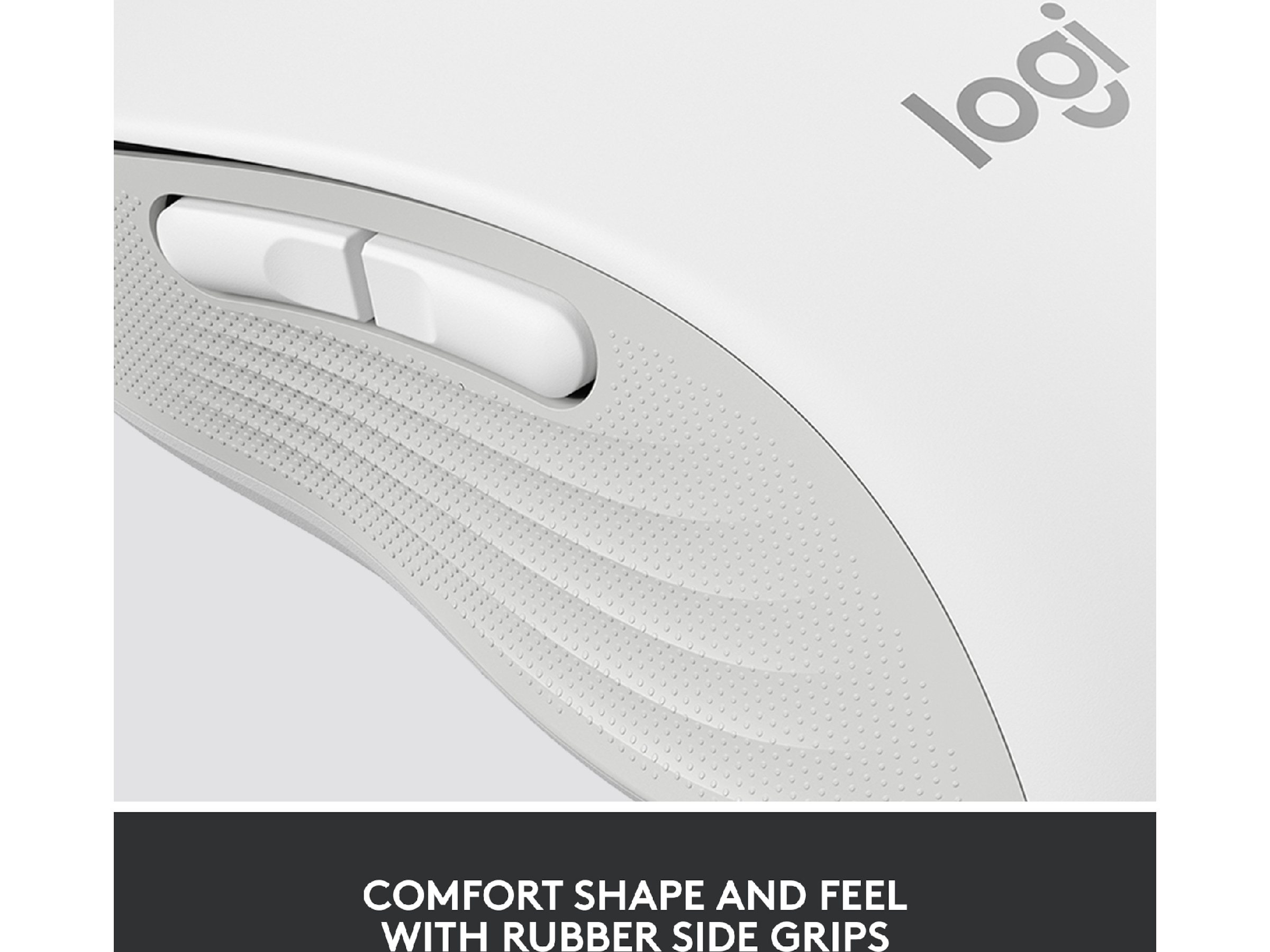 Logitech Signature M650 Medium  trådløs mus Offwhite Mus